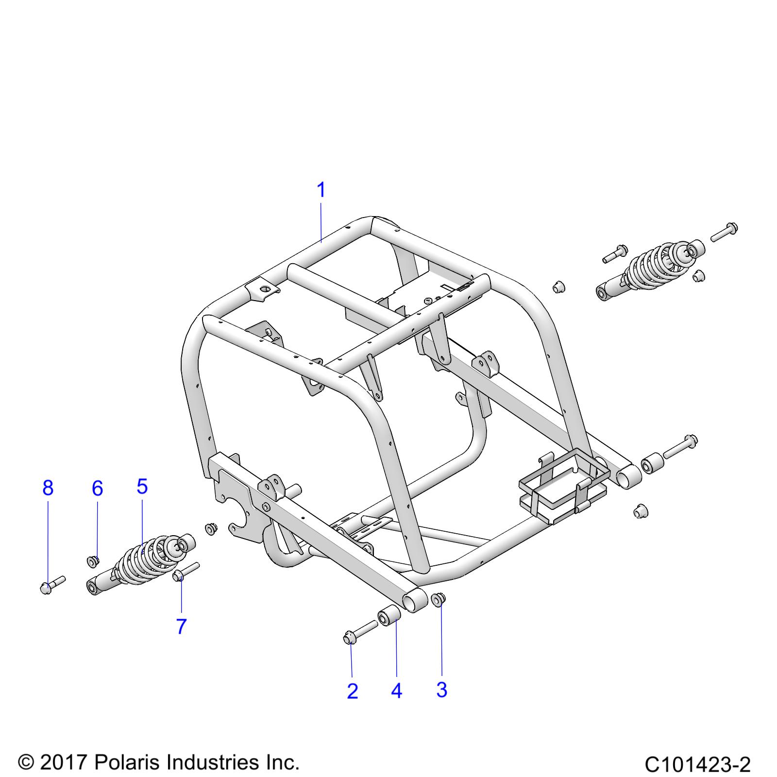 Part Number : 5416101 SWINGARM BUSHING PIVOT