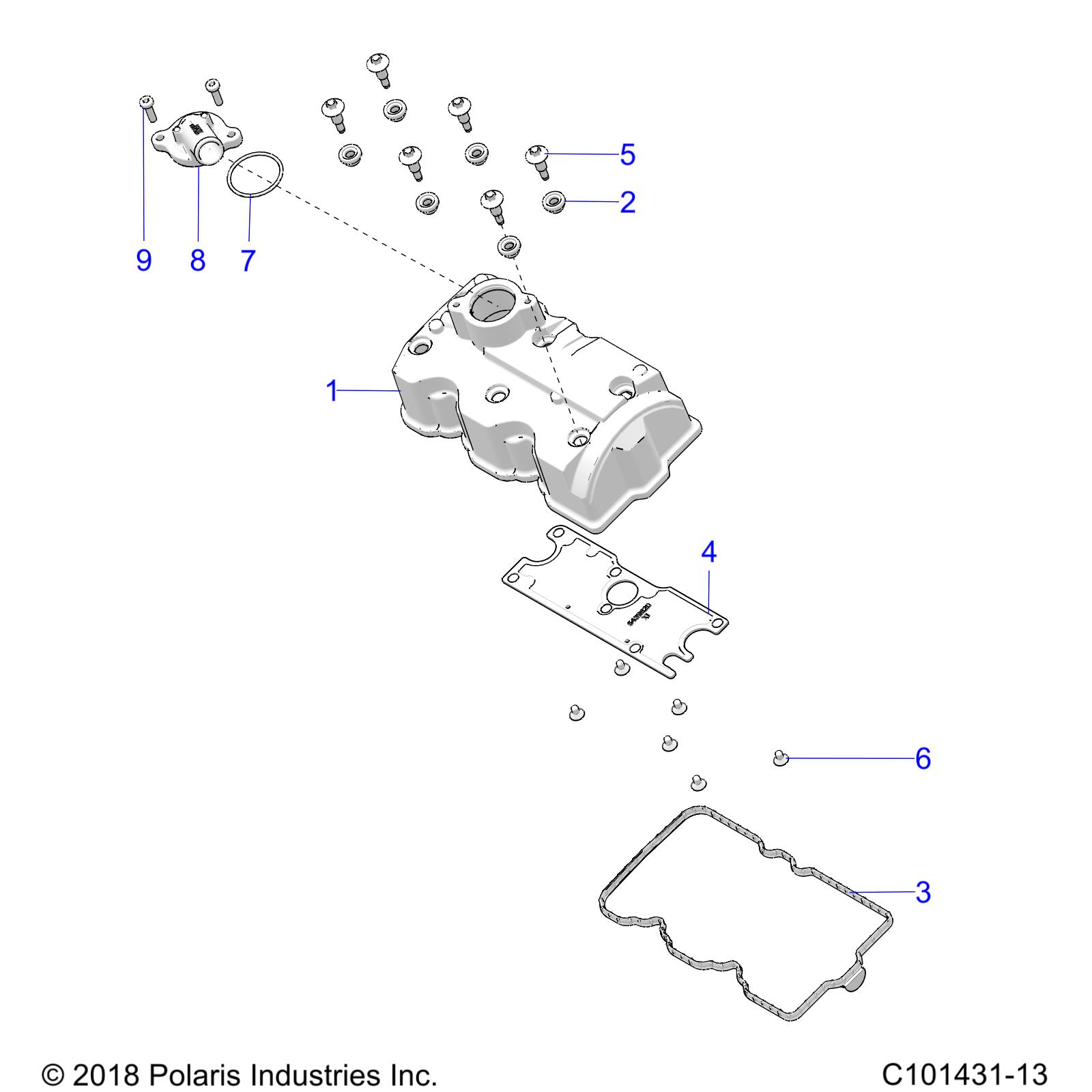 Part Number : 1204498 ASM-ROCKER COVER