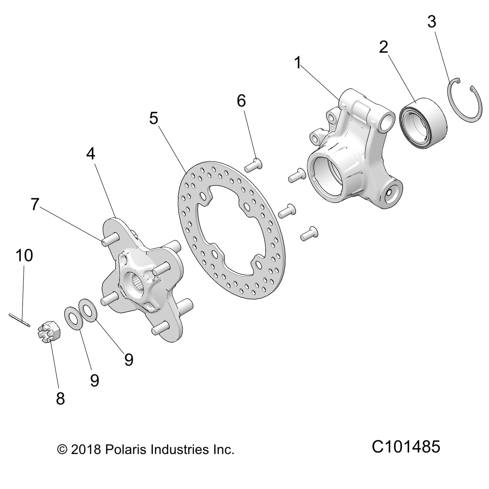 Part Number : 5142696 CARRIER-BEARING MACH RH