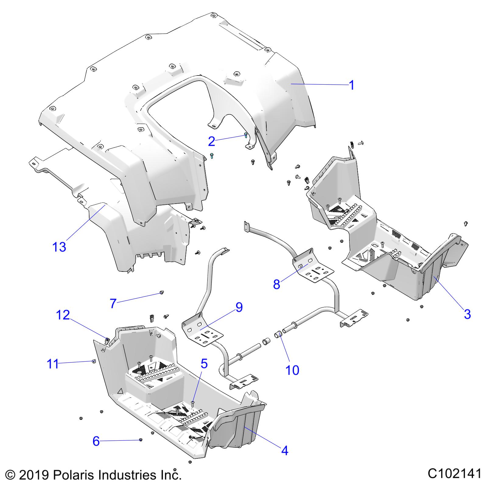 Part Number : 5456586-714 CAB-RR SPM 570 PREM TRM N.BRZ