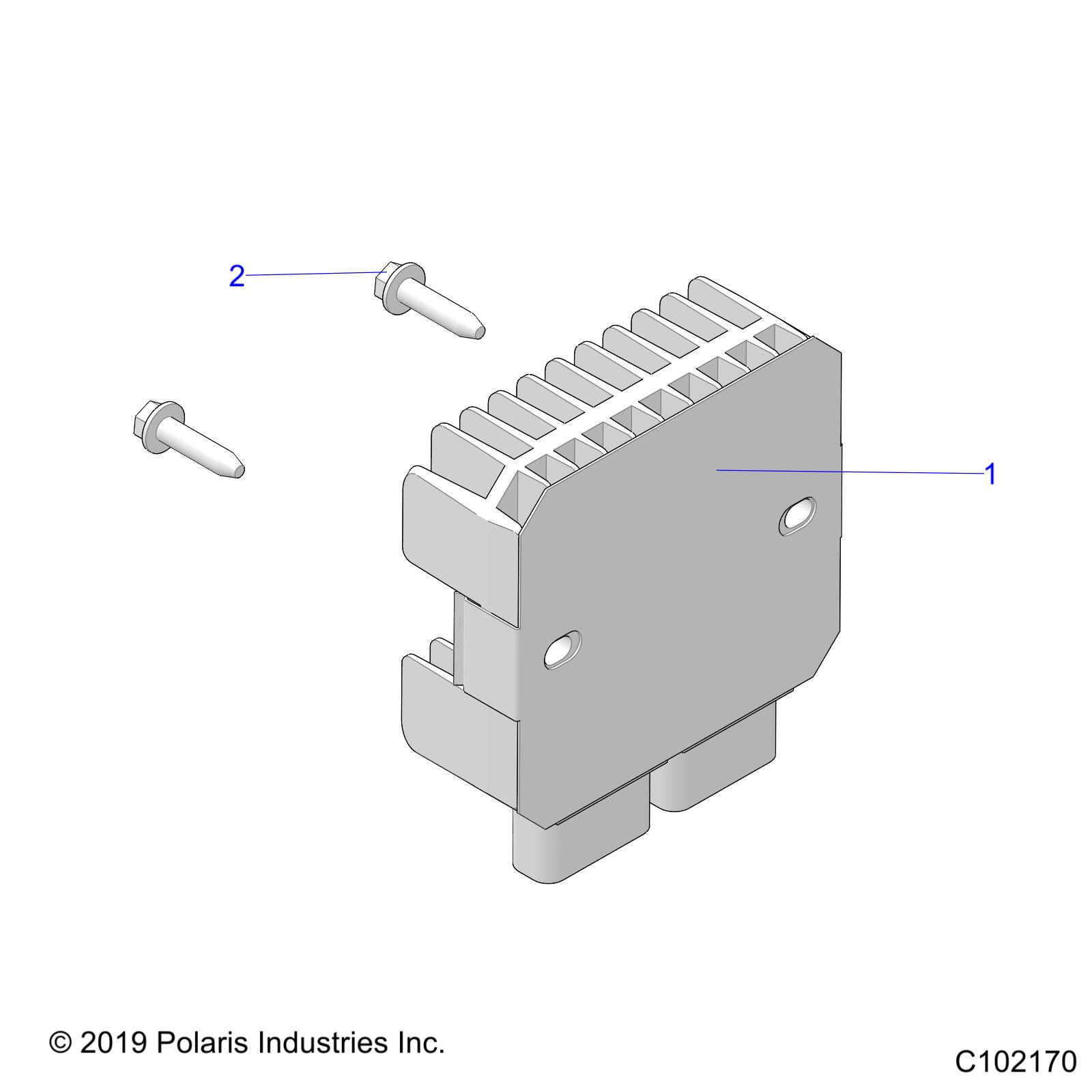 Foto diagrama Polaris que contem a peça 7515179