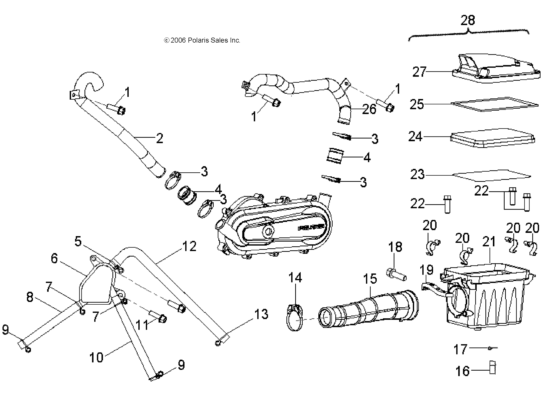 Part Number : 0453484 AIRBOX COVER GASKET