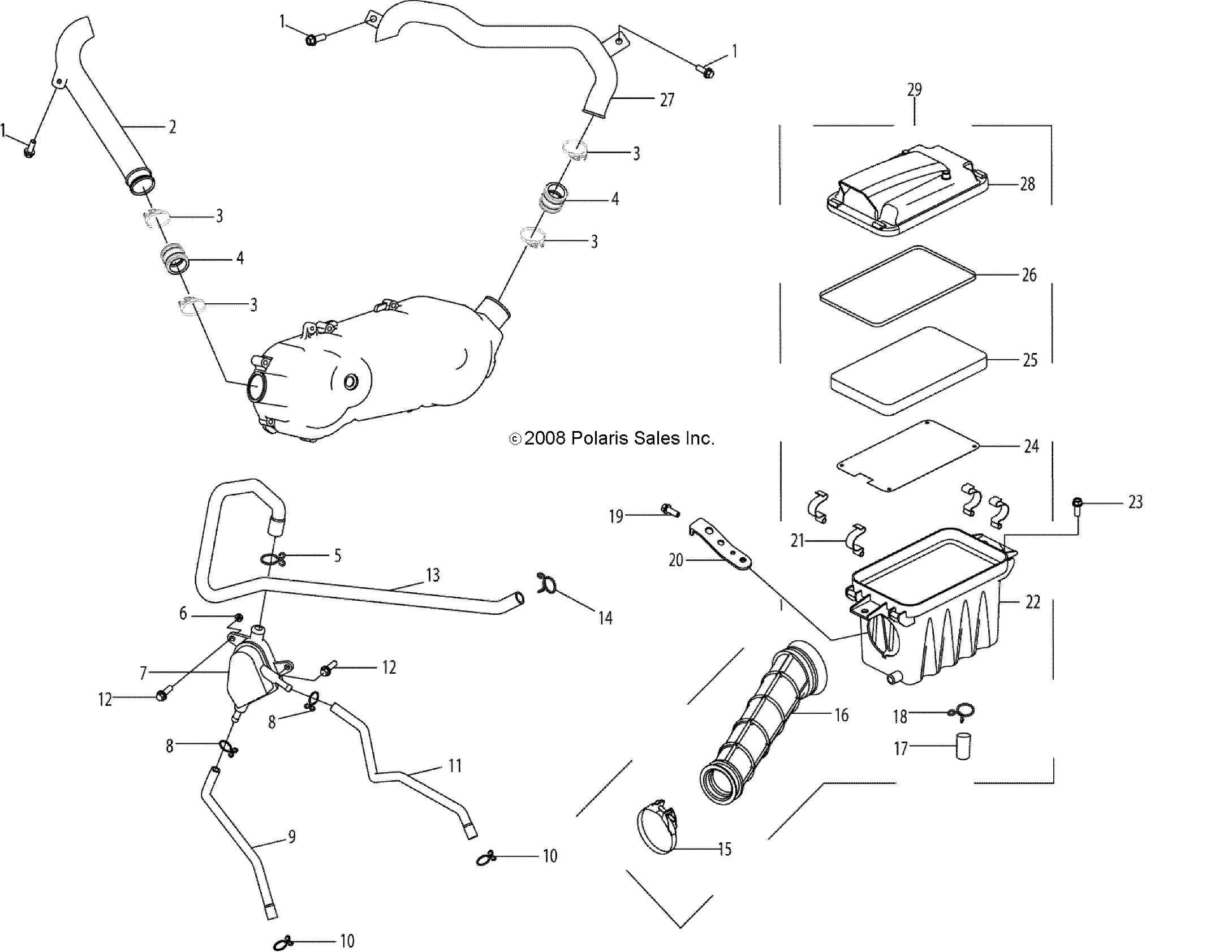 Part Number : 0454620 INTAKE AIR CLEANER FOAM