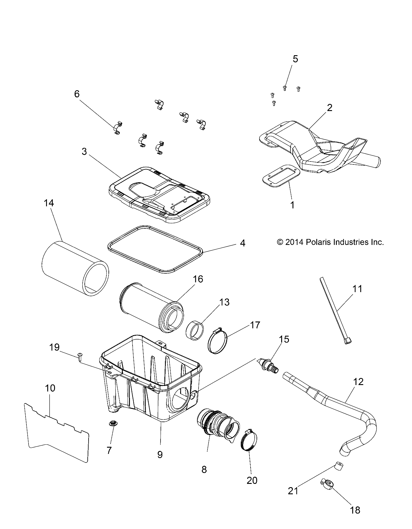 Part Number : 5451404 DUCT-AIR INLET