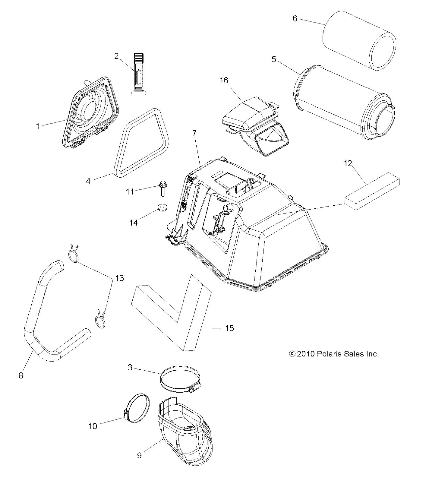 Part Number : 5438882 BOX-AIR INTAKE