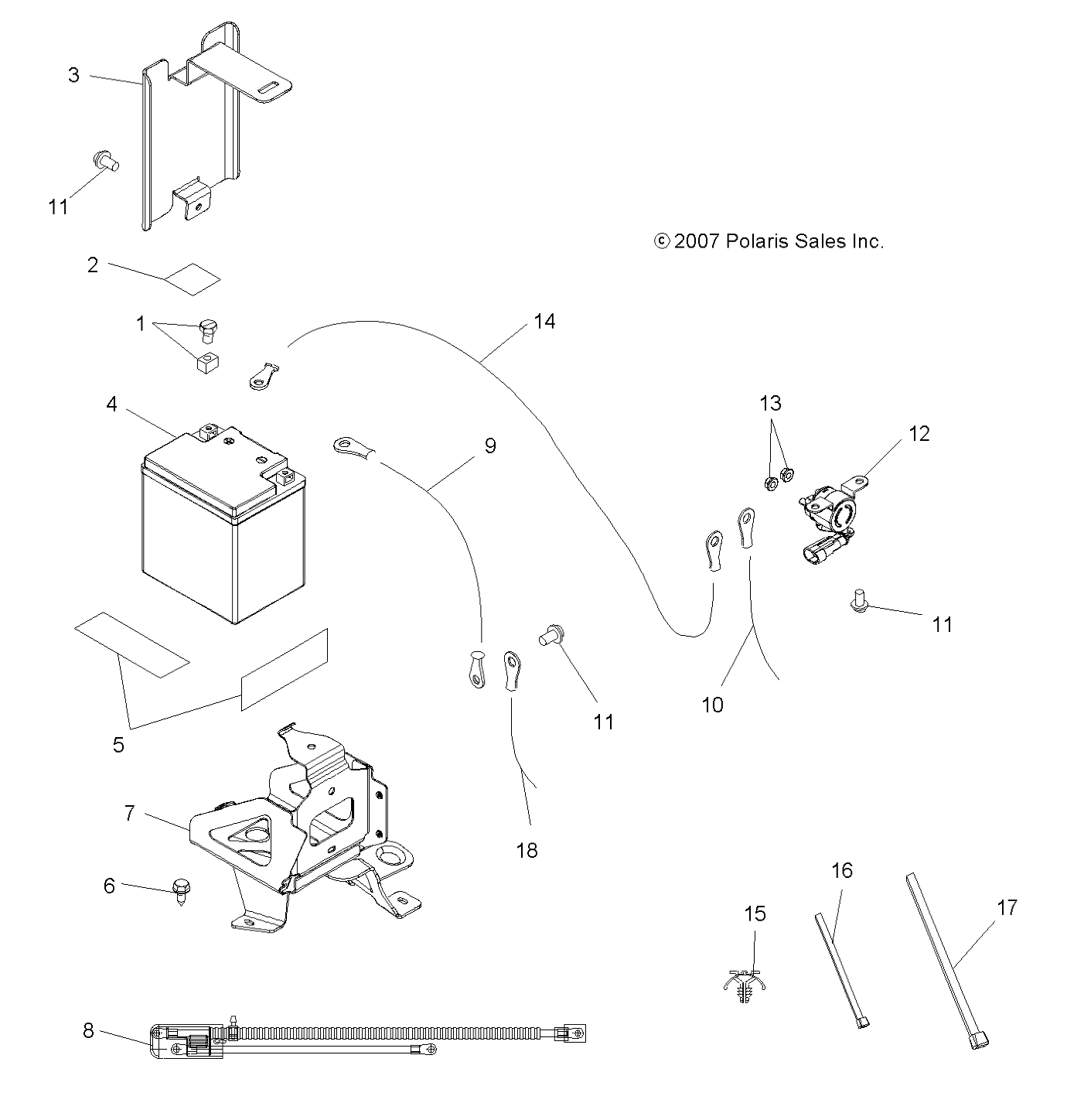 Part Number : 2410860 HARNESS-WINCH PREWIRE X2