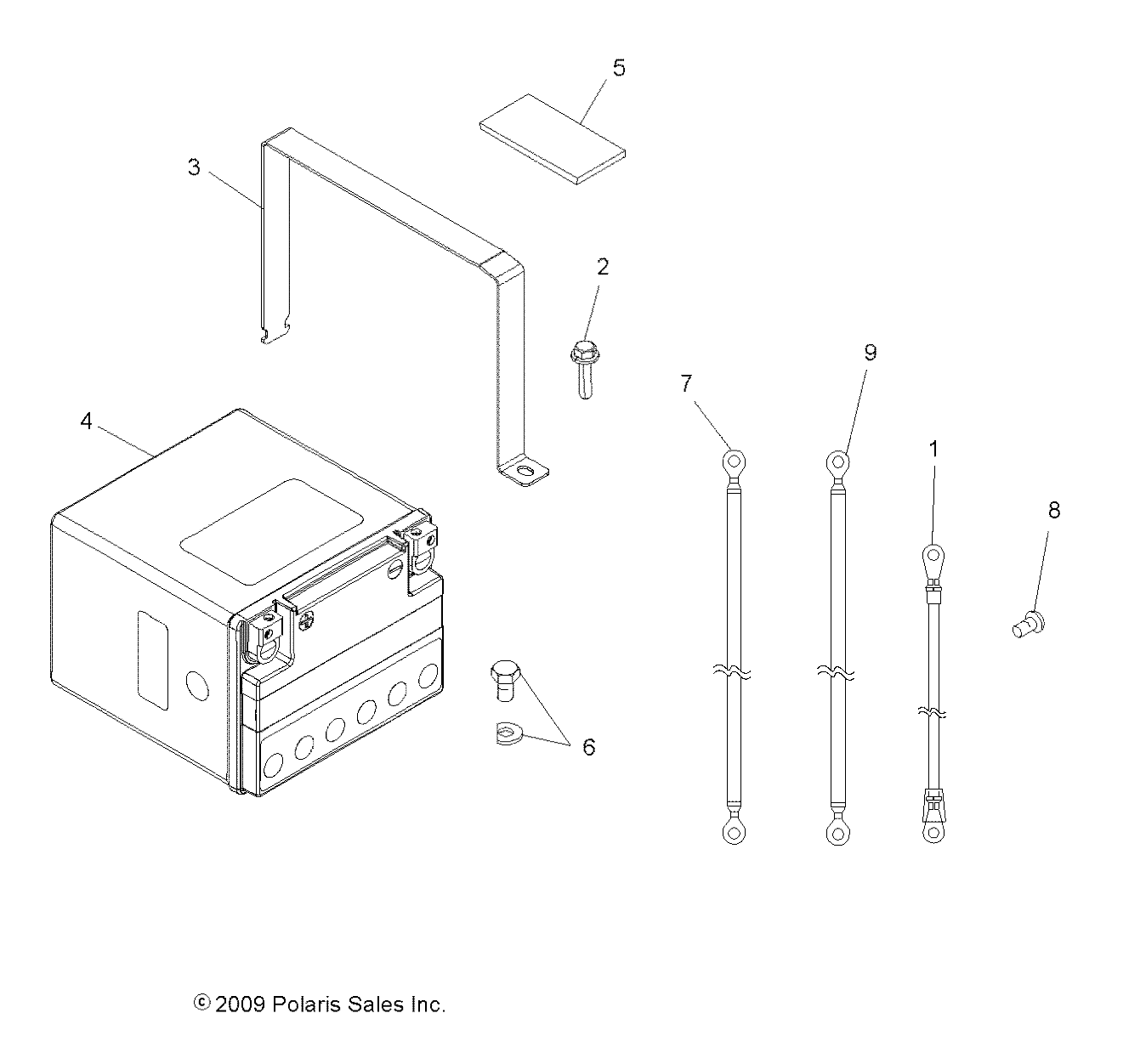 Part Number : 4010664 ENGINE/GROUND  CABLE