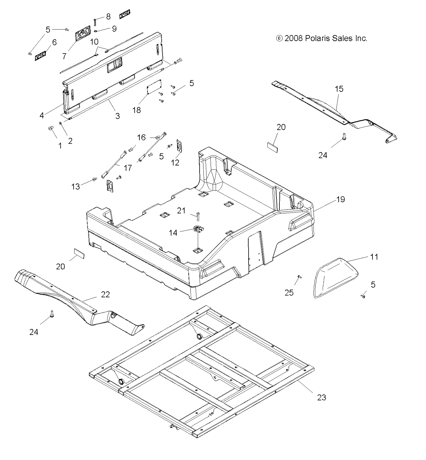 Part Number : 5437912-070 BOX-MOLDED 6X6 MOD BLK