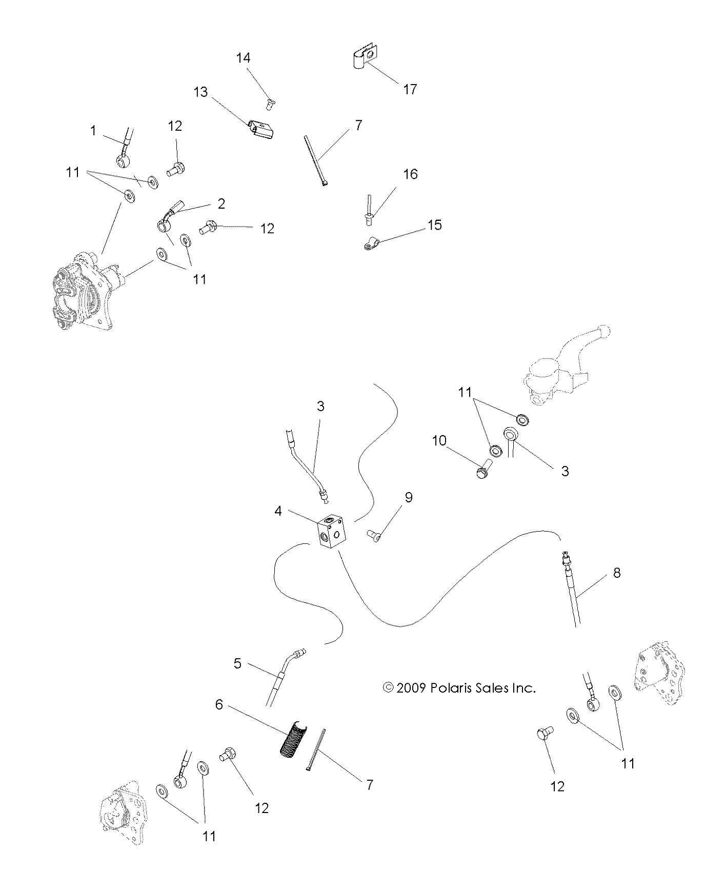 Foto diagrama Polaris que contem a peça 1910759