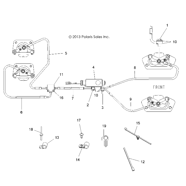 Part Number : 1912024 LINE-BRK FL 35.43  45B 70B 45