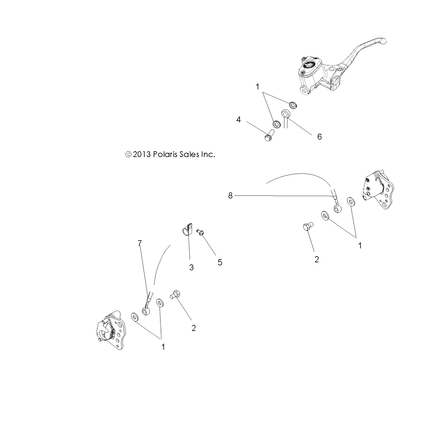 Foto diagrama Polaris que contem a peça 1912231