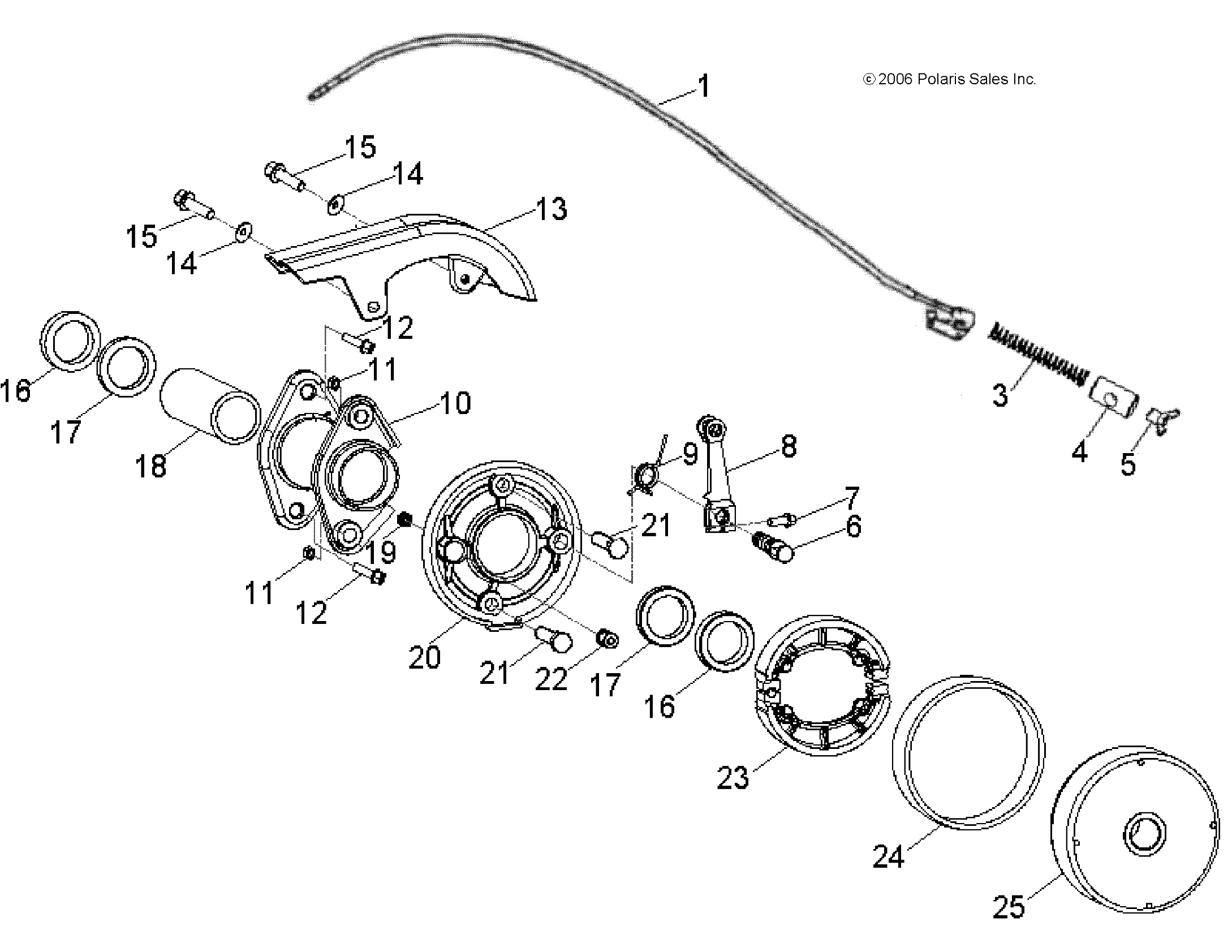 Part Number : 0454708 DRUM-BRAKE REAR YOUTH