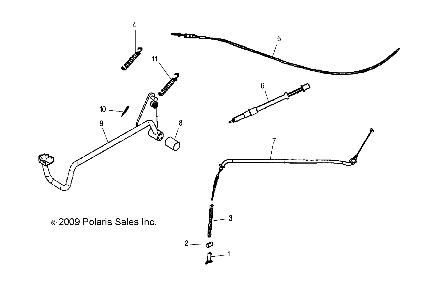 Part Number : 0454249 PEDAL-BRAKE PHOENIX