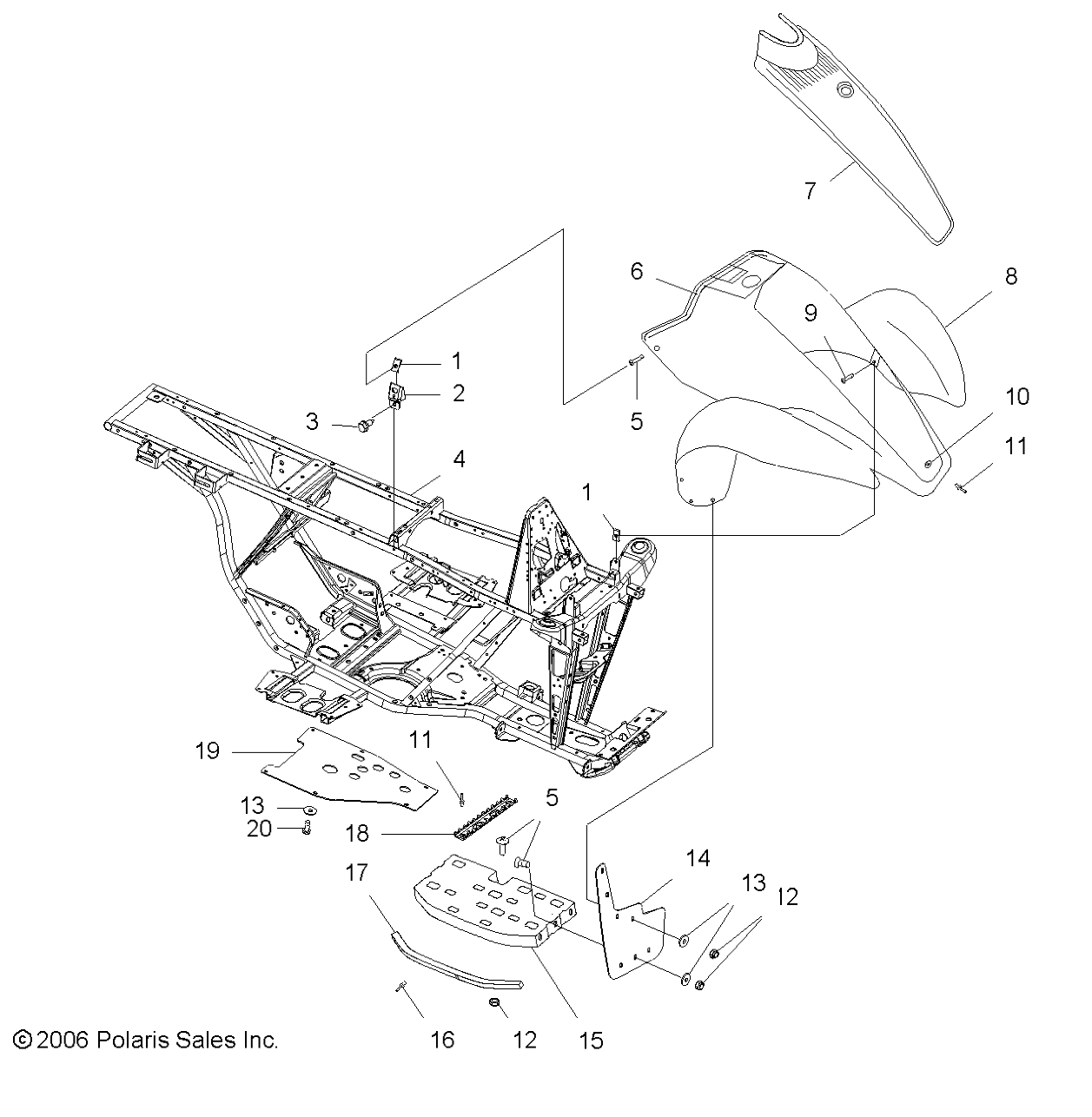 Part Number : 2632993-293 ASM-CAB FRONT SVC I.RED