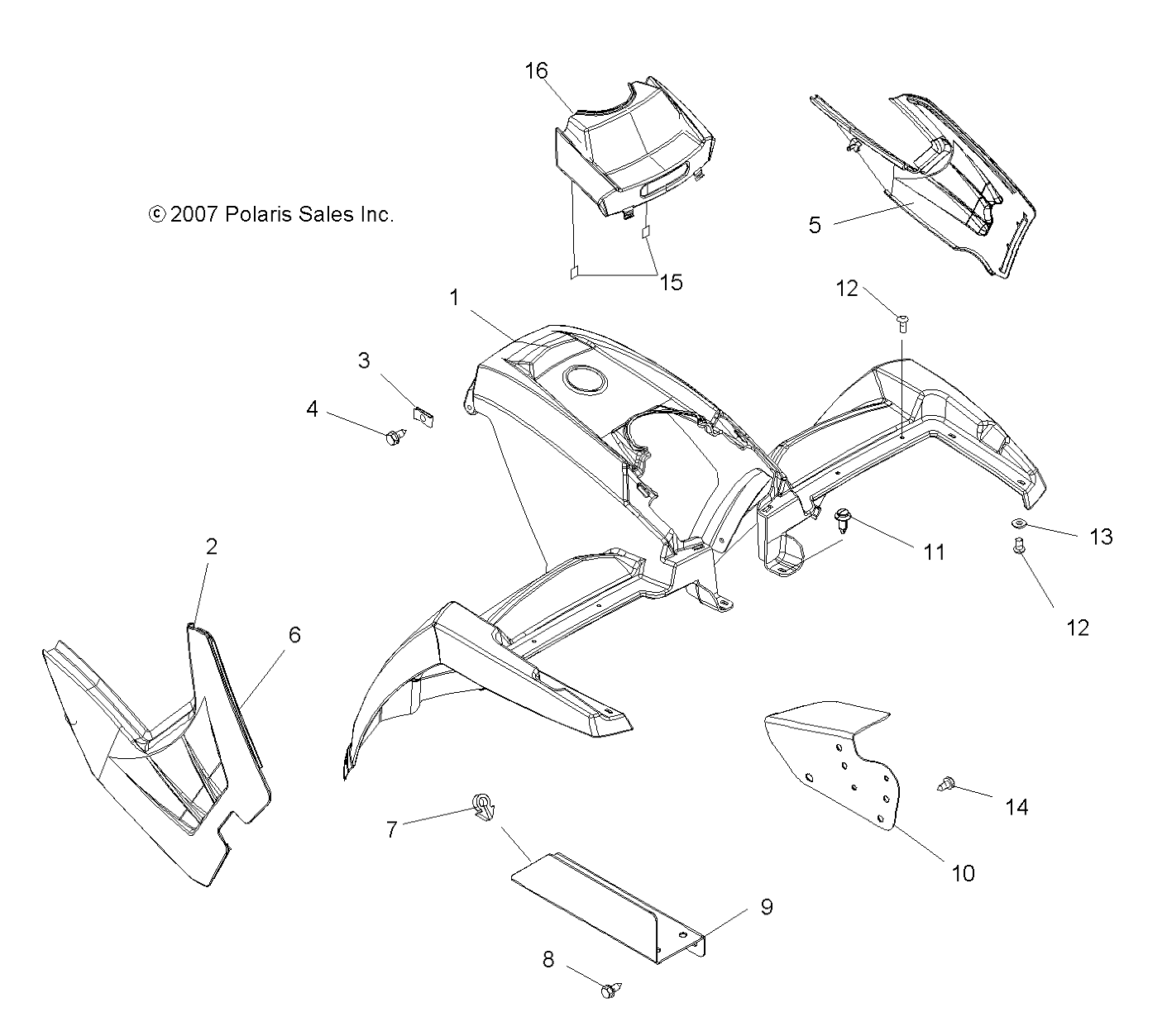 Part Number : 2633805-402 ASM-CAB FR SVC PNTD T.SILVER