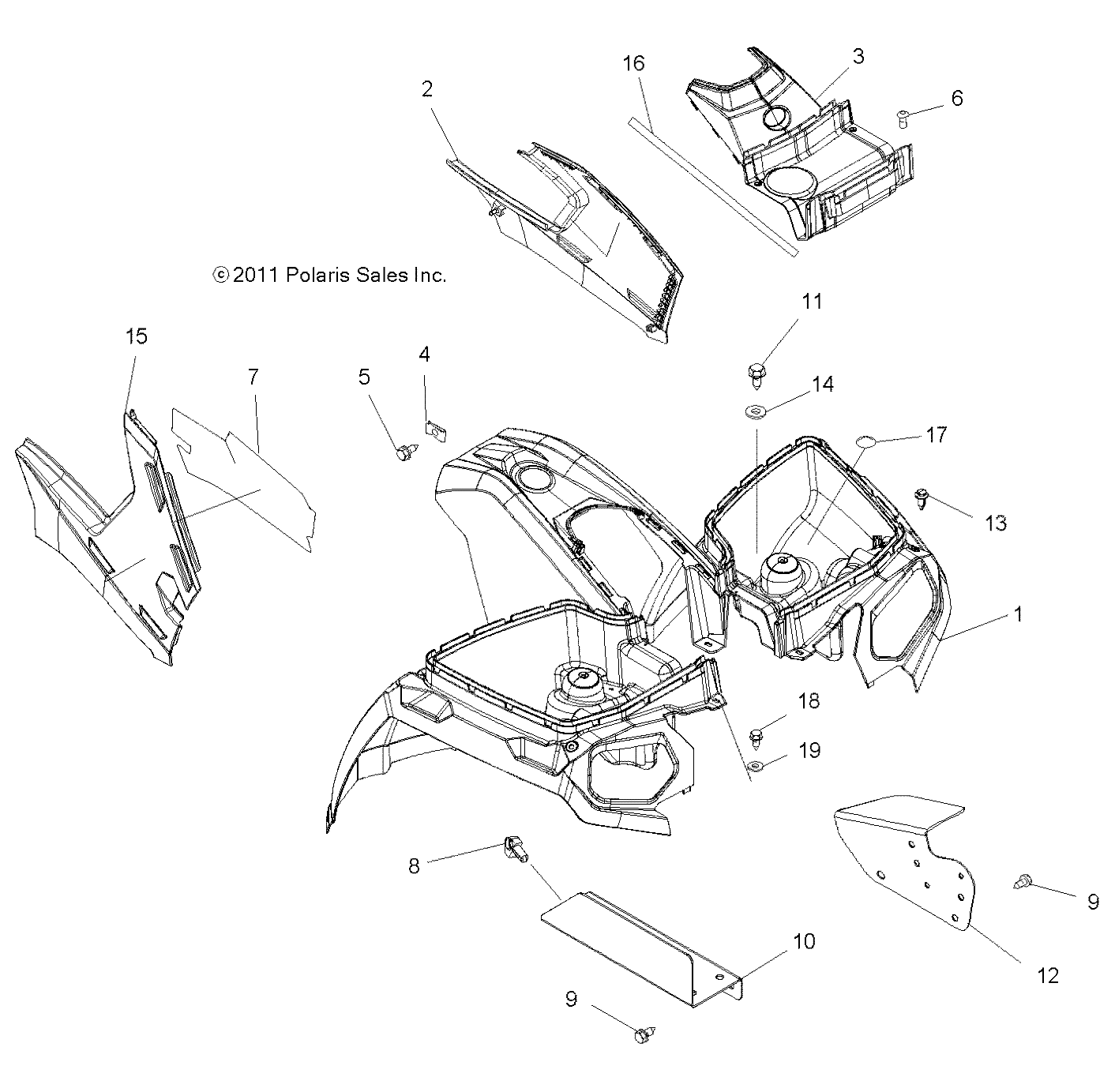 Part Number : 2634166-498 ASM-CAB FR SVC DECALS INT SGGR