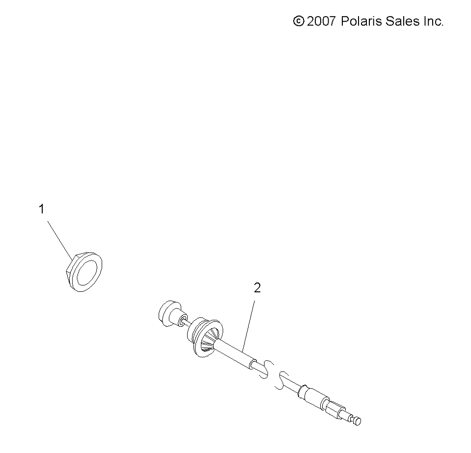 Foto diagrama Polaris que contem a peça 7081177