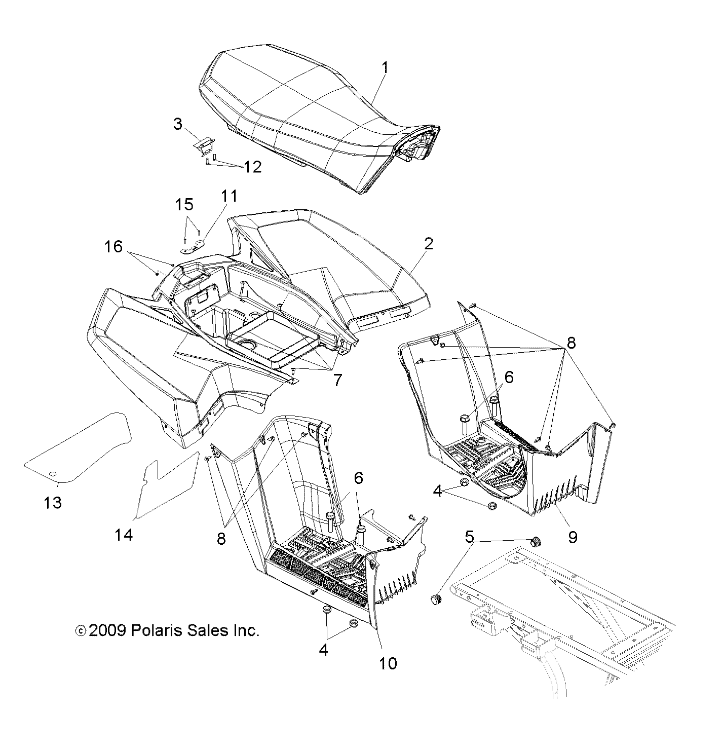 Part Number : 5253471 LATCH-SEAT SPRING