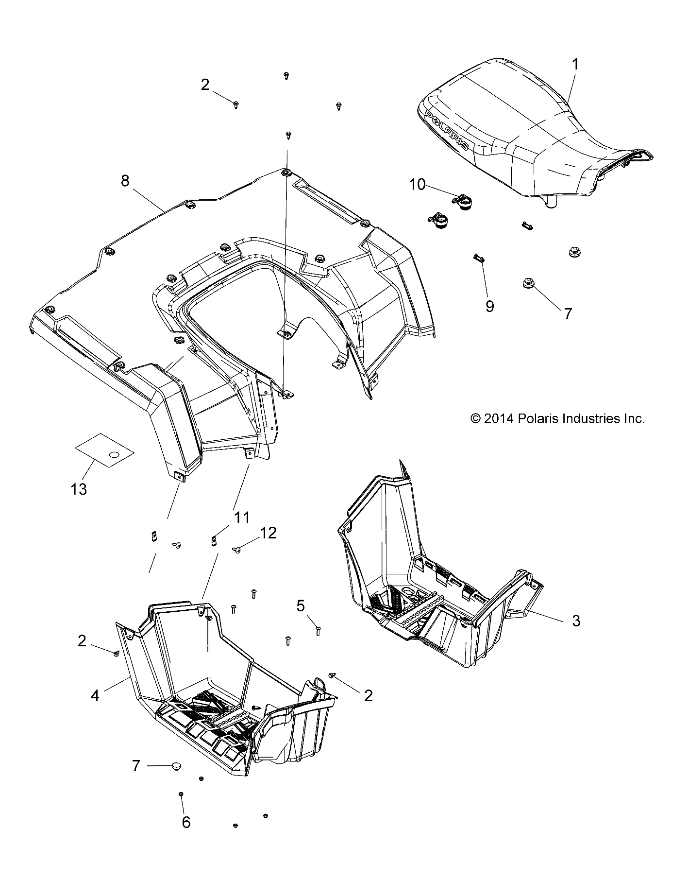 Part Number : 5814019 FOIL-FRAME TOP