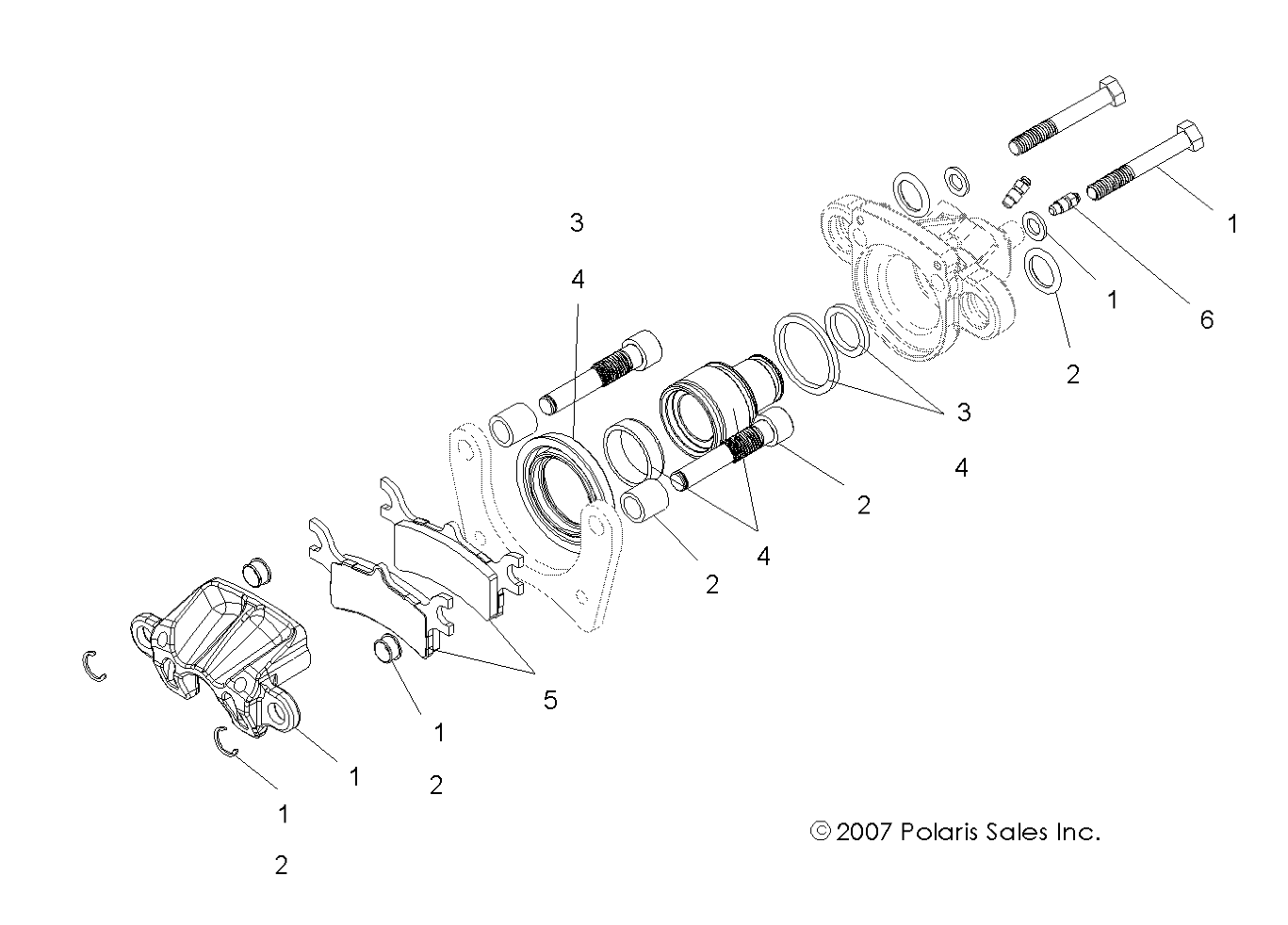 Foto diagrama Polaris que contem a peça 1910806