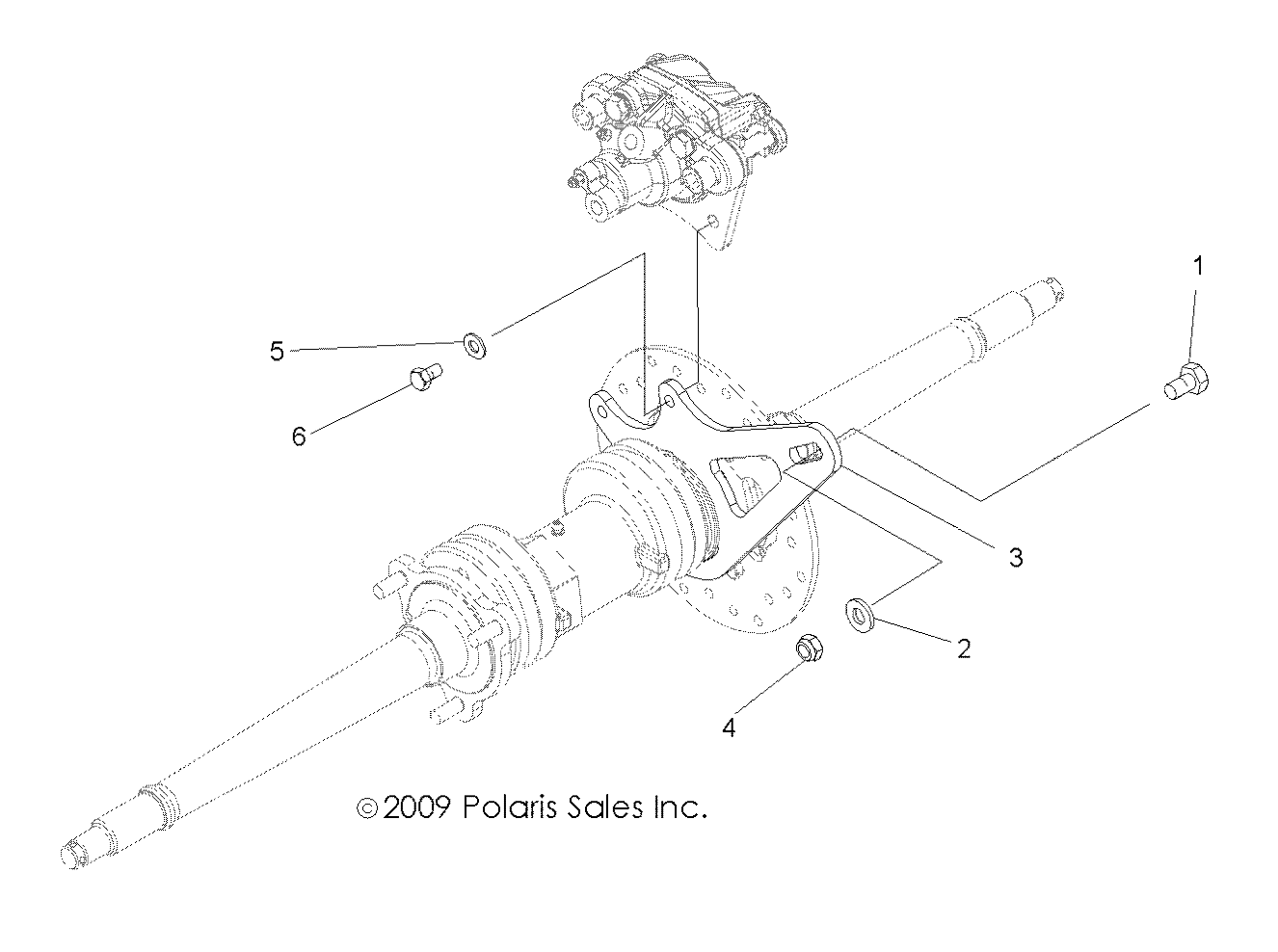 Foto diagrama Polaris que contem a peça 5253907-329