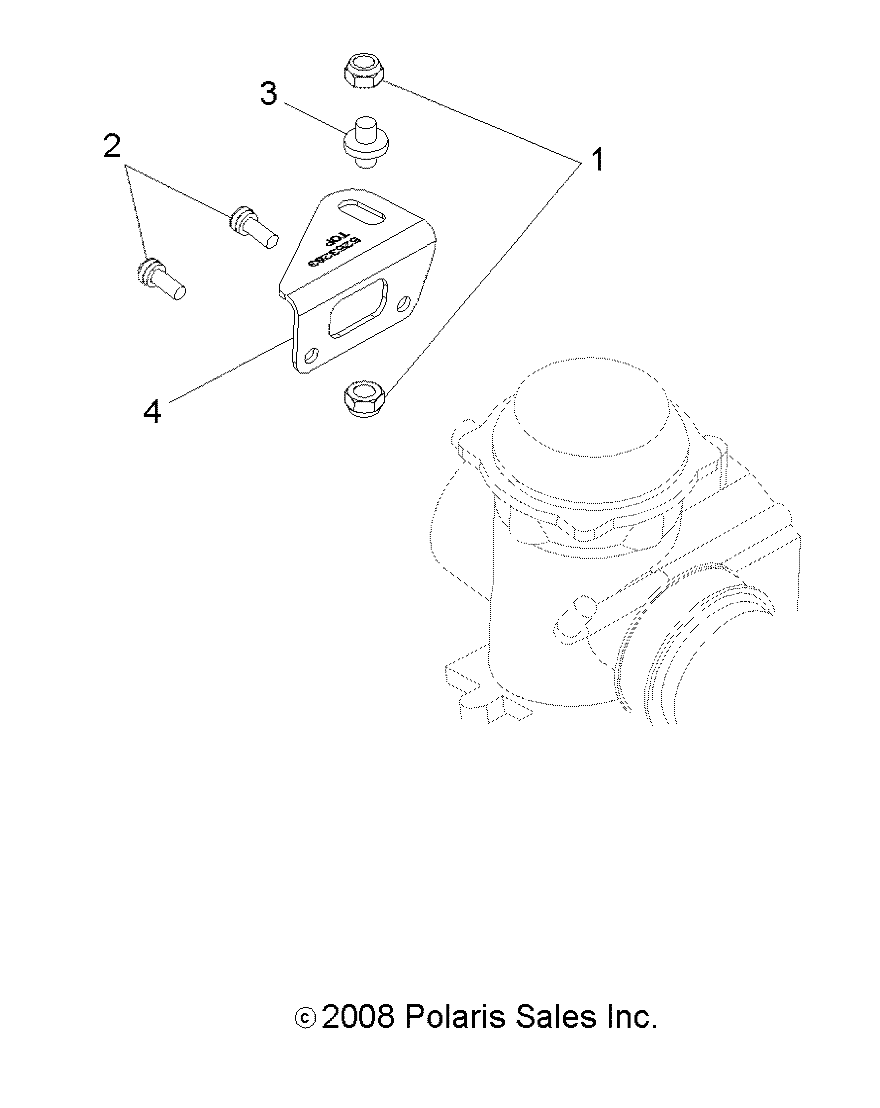 Foto diagrama Polaris que contem a peça 5253282