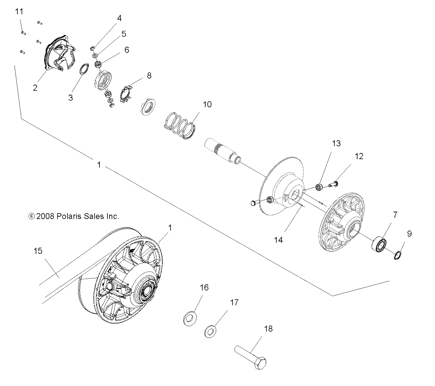 Part Number : 3234621 SPRING-DRIVEN 105-165 REV