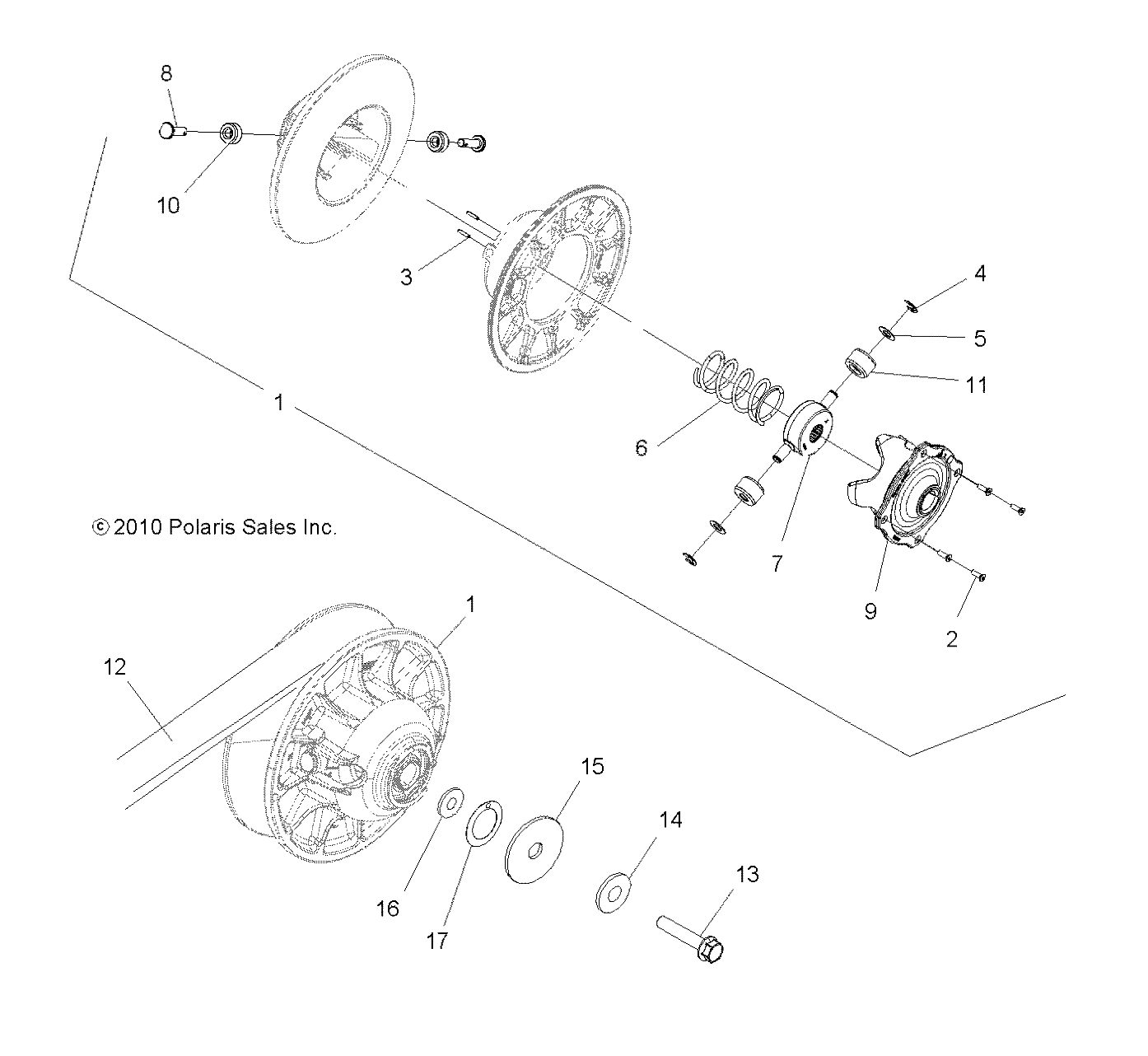 Part Number : 3235093 CLUTCH ROLLER