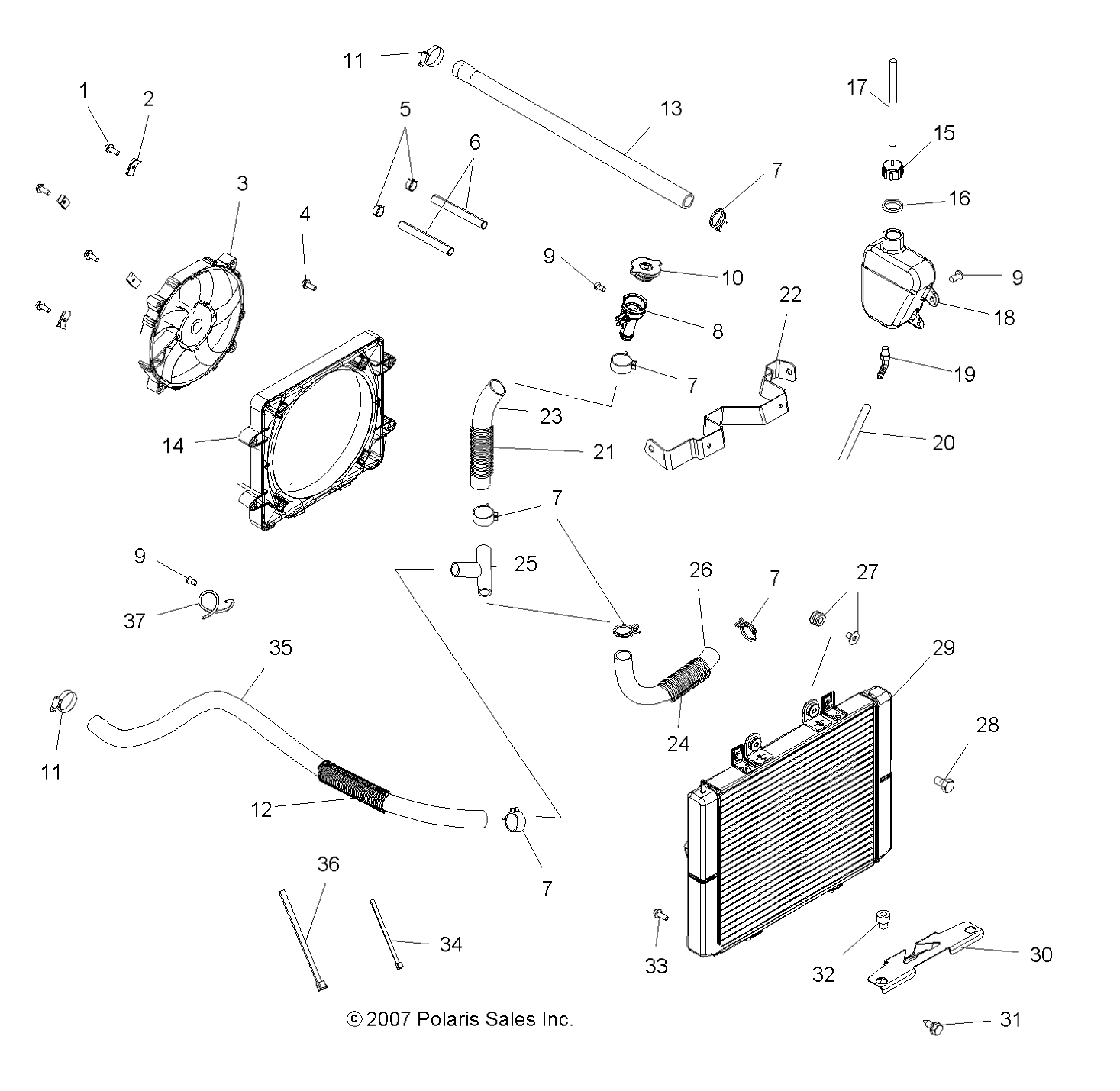 Part Number : 7052373 CONNECTOR-TEE 1  1  1 BARBED