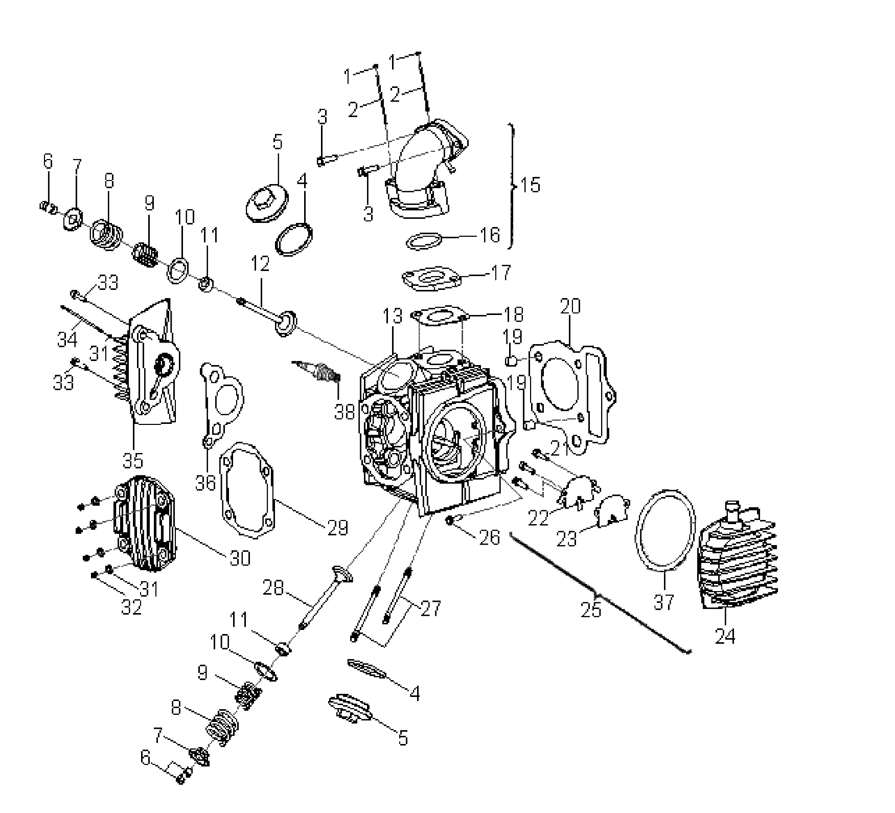 Part Number : 0454679 ASM-COVER CYLINDER HEAD SM LH