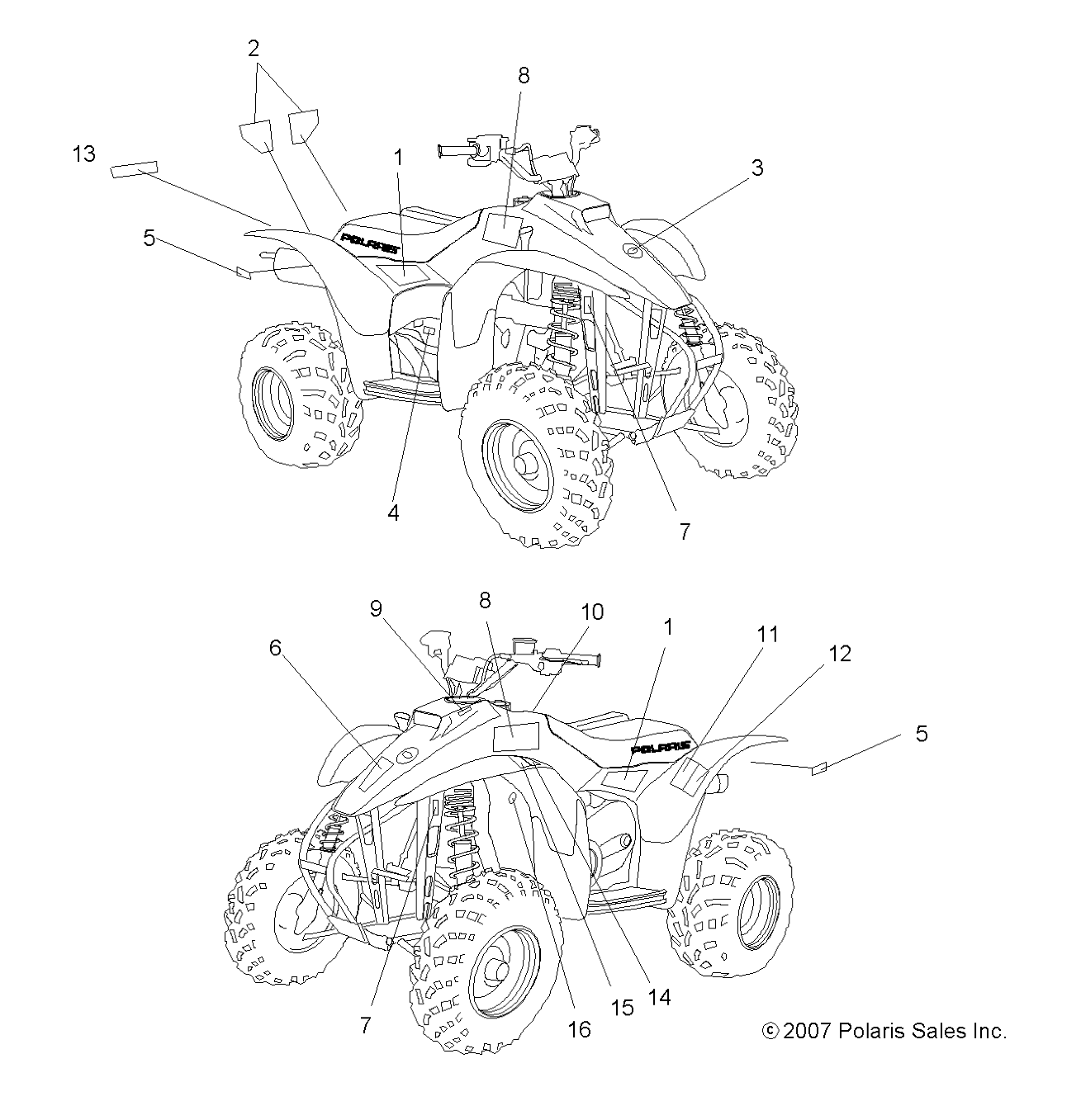 Part Number : 7175486 DECAL-WARN OVERRIDE