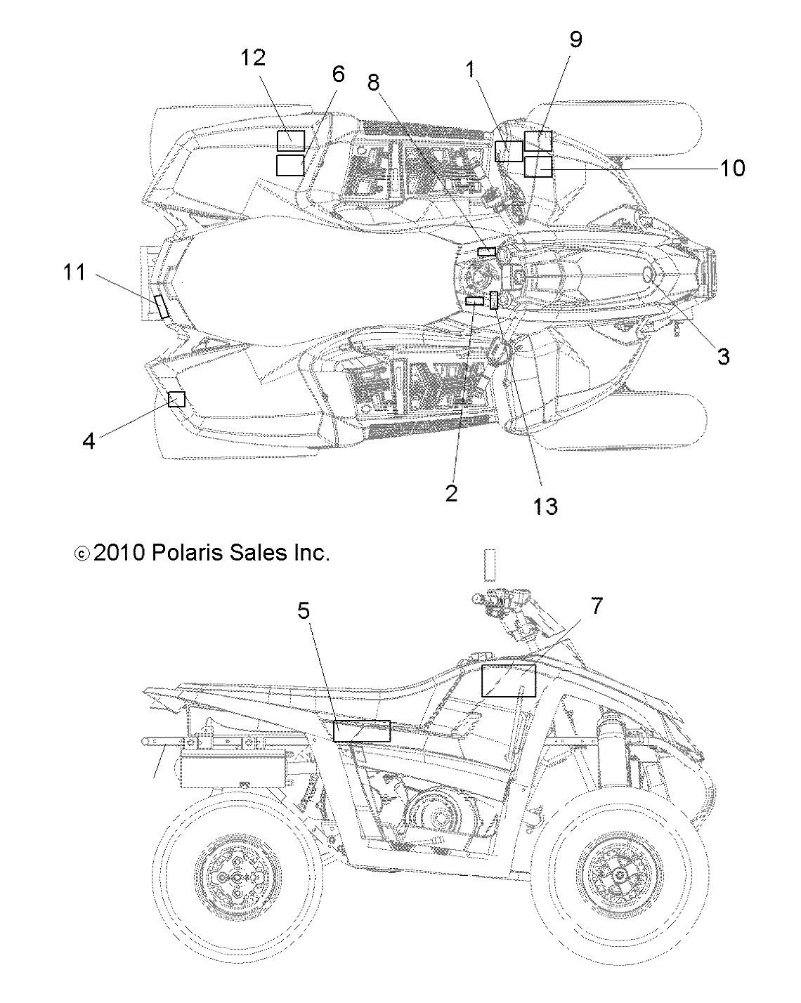 Part Number : 7176273 DECAL-REAR AWD RH