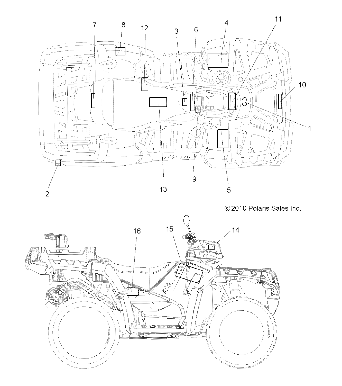 Part Number : 7174362 DECAL-WARN.GEN.CPSC 2-UP QUAD