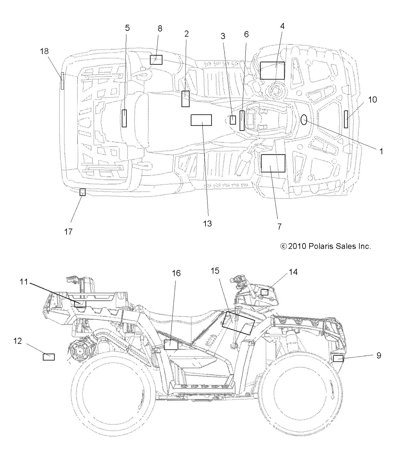 Part Number : 7177164 DECAL-REAR VERSA TRAK
