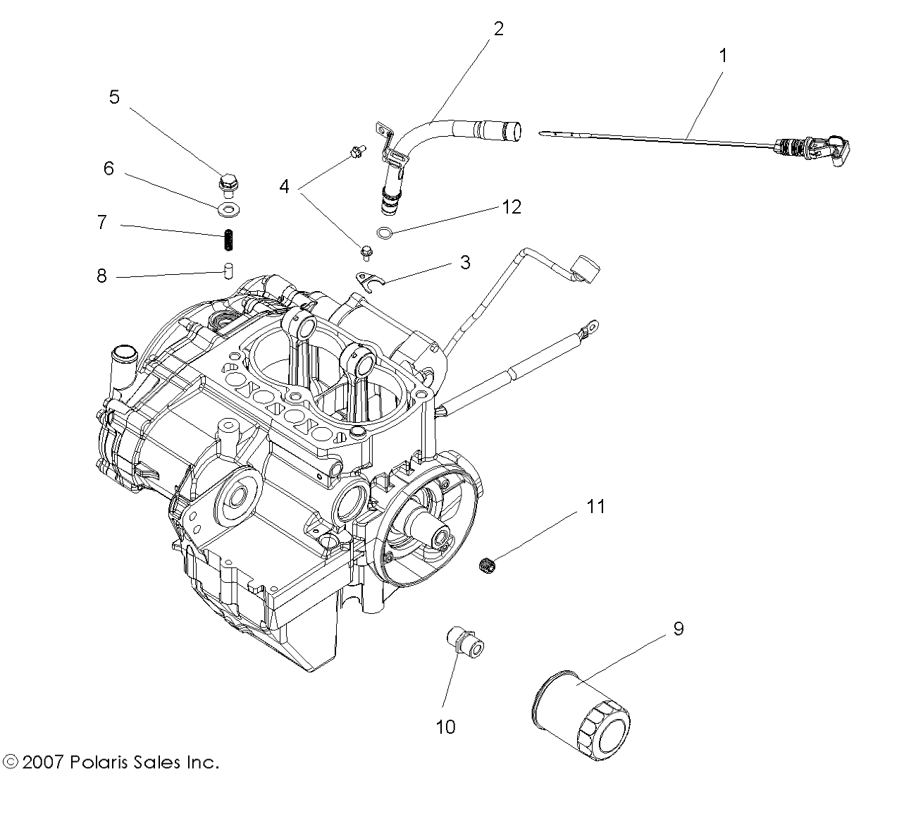 Part Number : 5254118 OIL FILL TUBE CLAMP