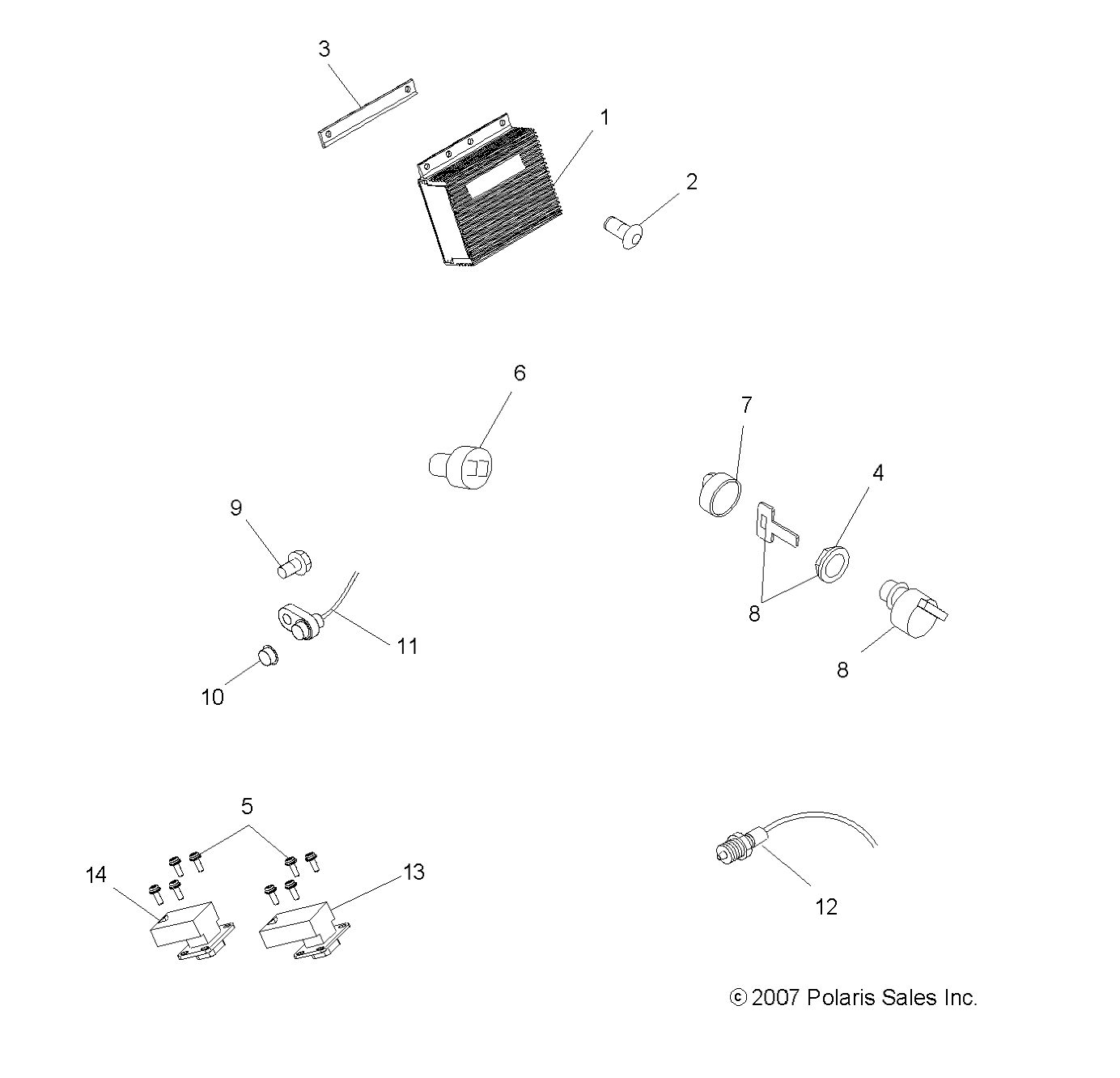 Part Number : 4011568 SINGLE CARBURATOR CONTROL MODU