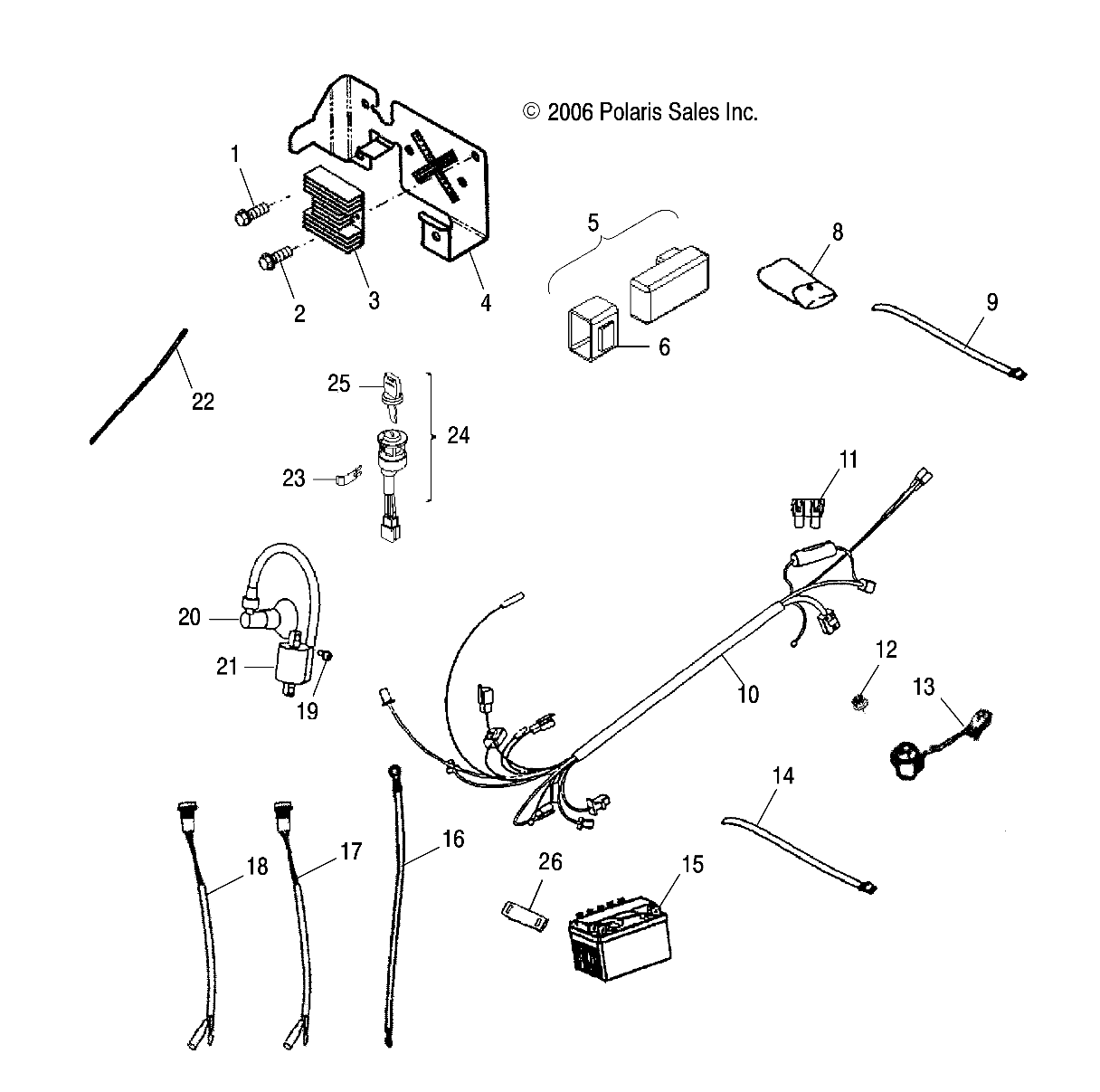 Part Number : 0454670 REVERSE INDICATOR  PHEONIX