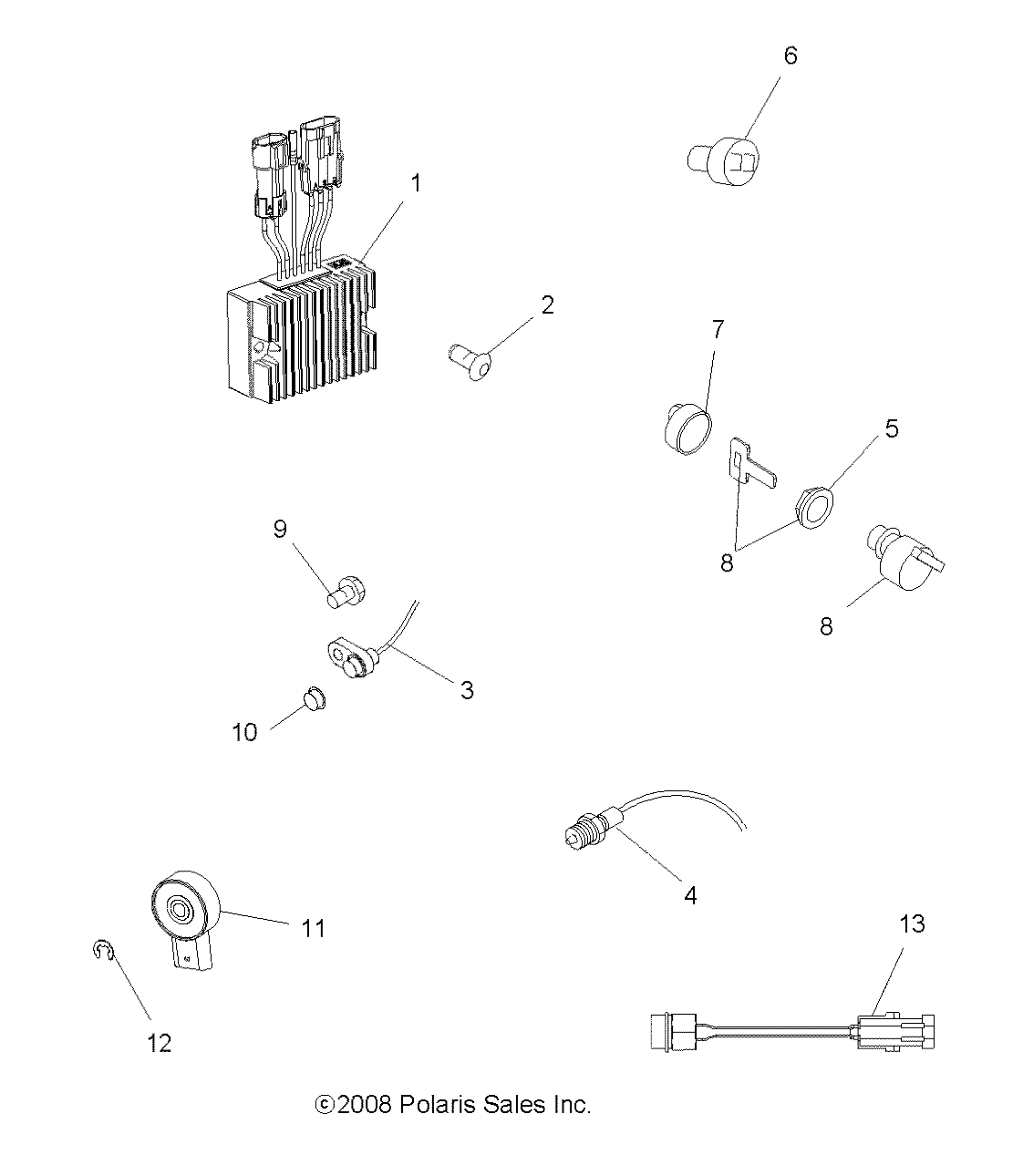 Part Number : 4012192 RECTIFIER  REGULATOR