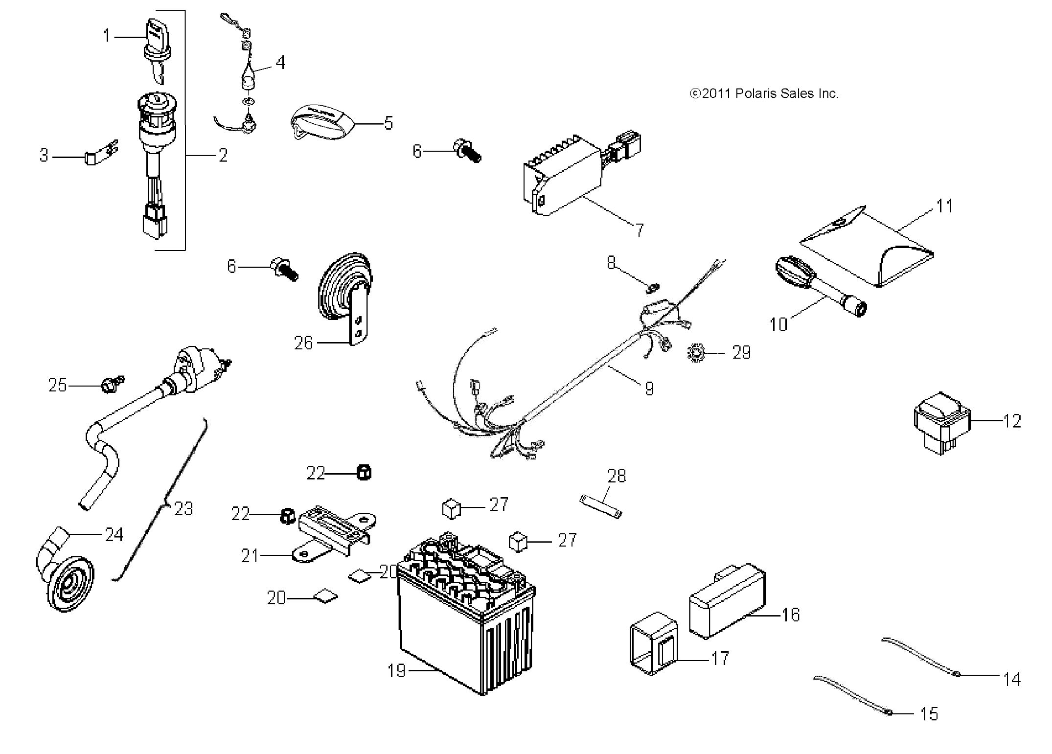 Part Number : 0454939 BATTERY STRAP