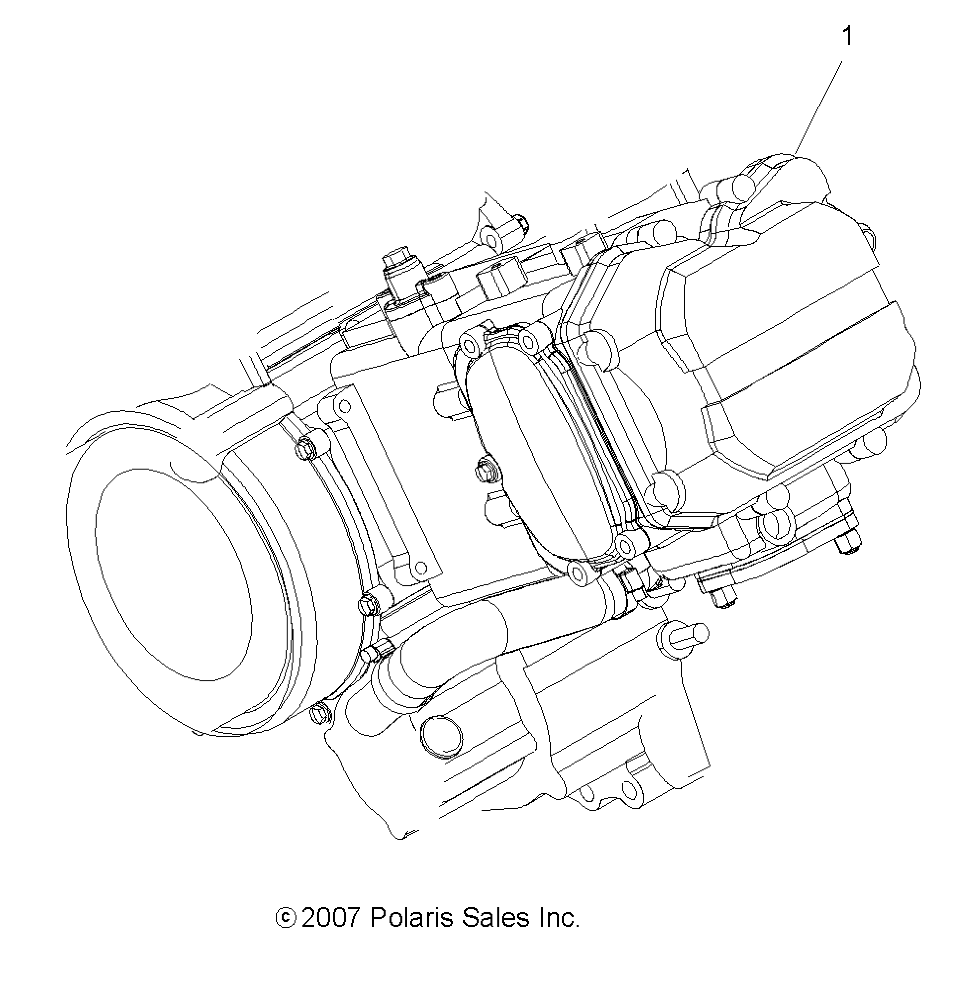 Foto diagrama Polaris que contem a peça 3089950