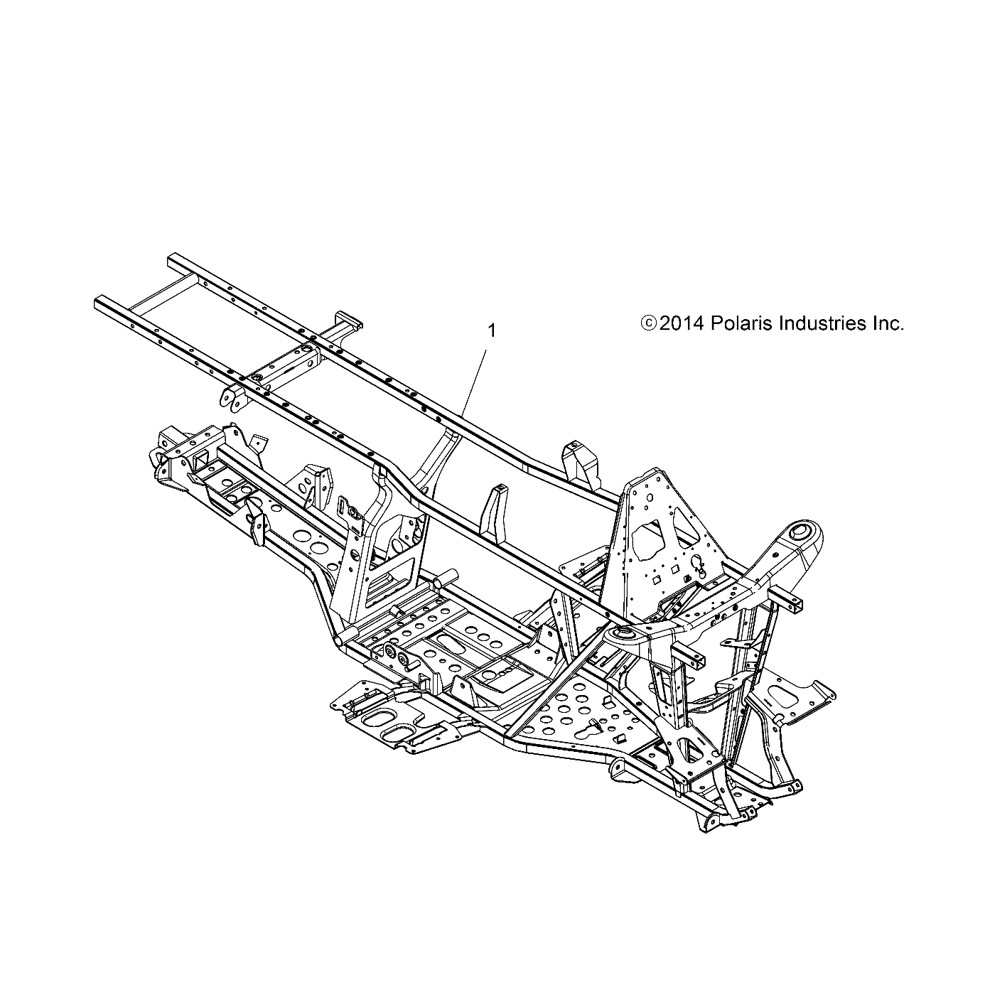 Part Number : 1020638-458 WELD-MAIN FRAME X2/UTE M.BLK