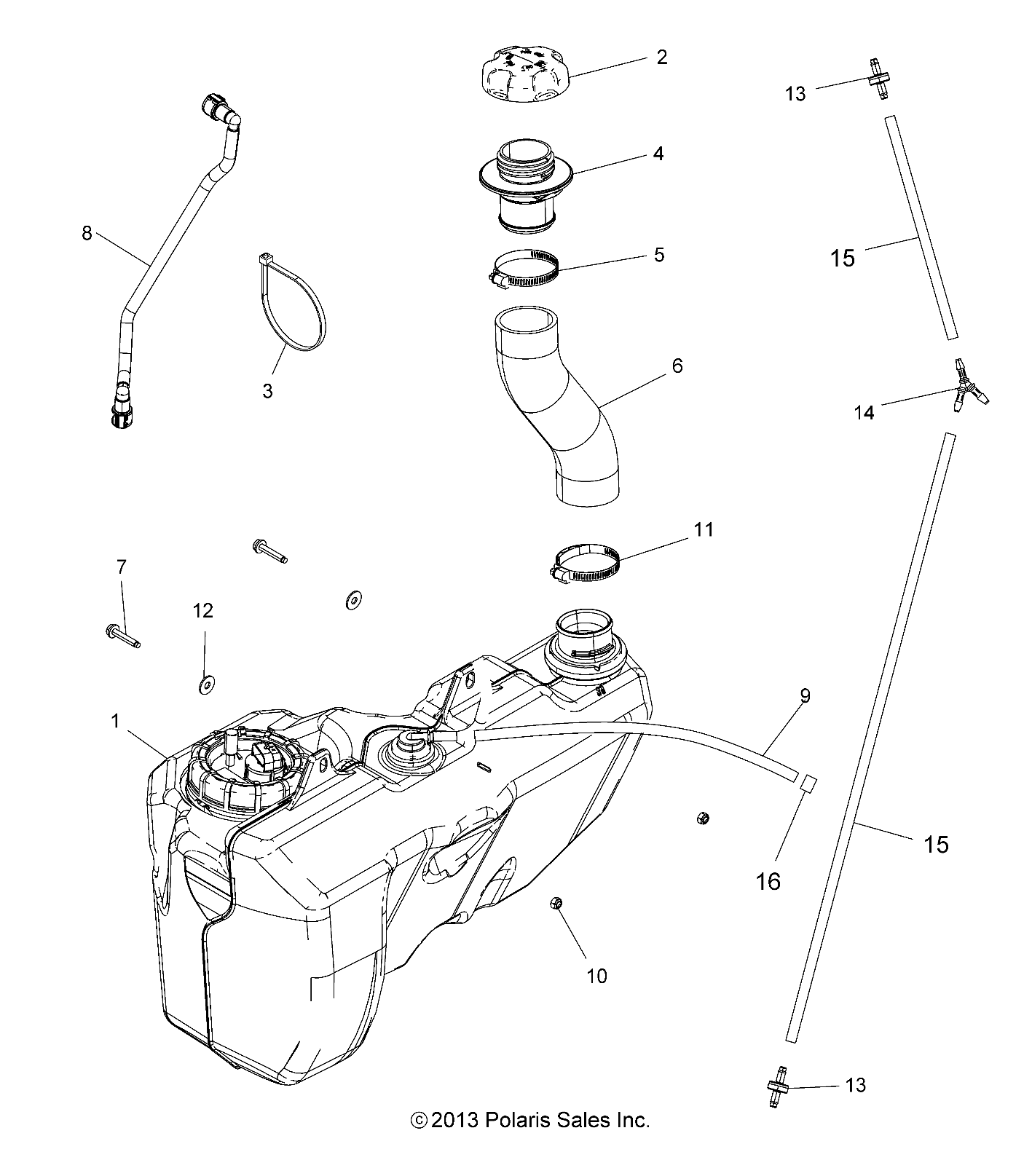 Part Number : 2205525 KIT-FUEL PUMP 4 BAR TWIN XP