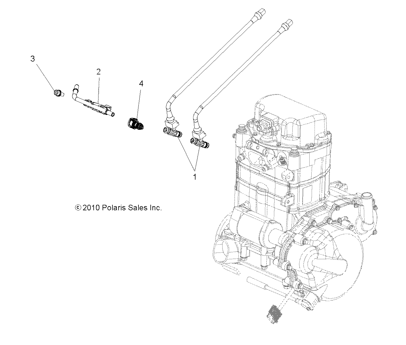 Foto diagrama Polaris que contem a peça 1202863