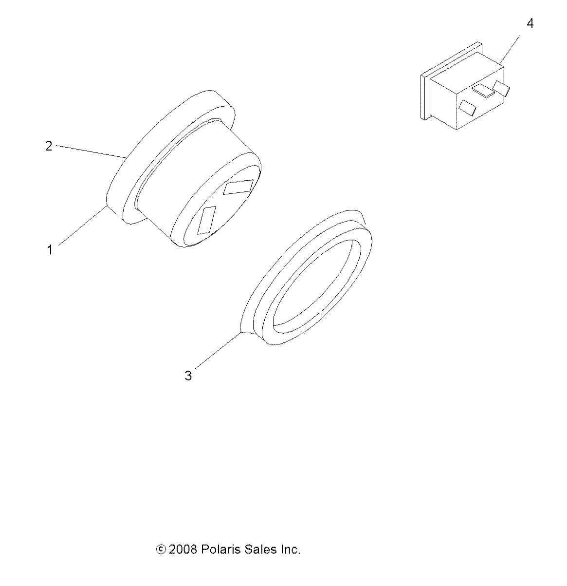 Foto diagrama Polaris que contem a peça 3280494