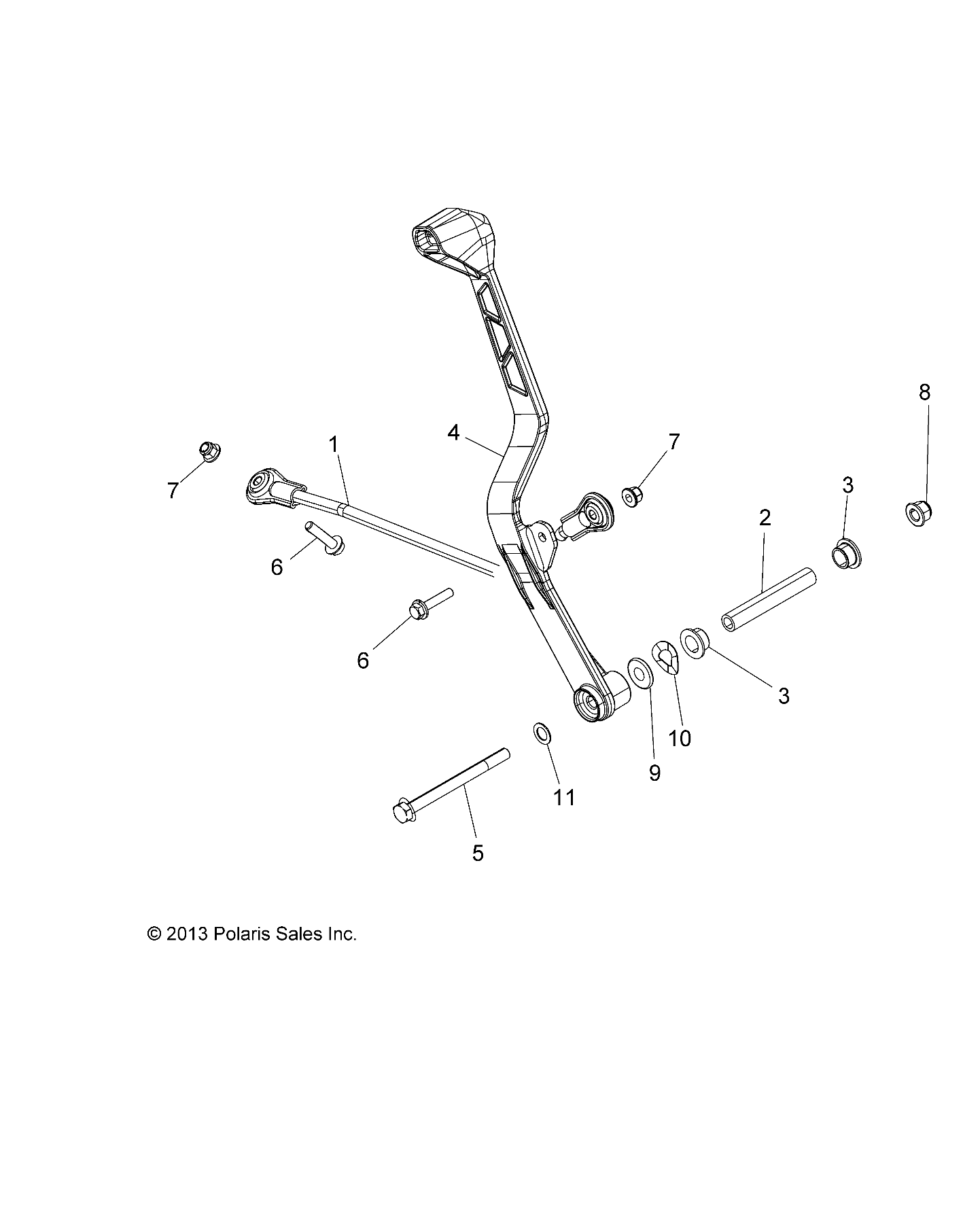 Part Number : 5632717 LEVER-SHIFT