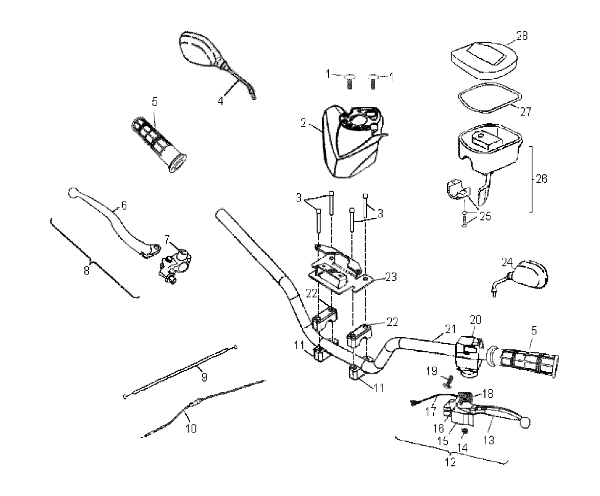 Part Number : 0454076 SEAT-LEVER BRAKE RH PHX QUAD