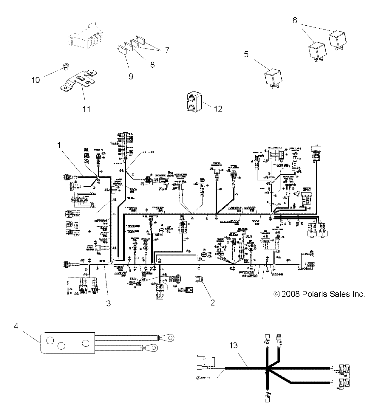 Part Number : 2410881 SEALED CIRCUT BREAKER  20 AMP