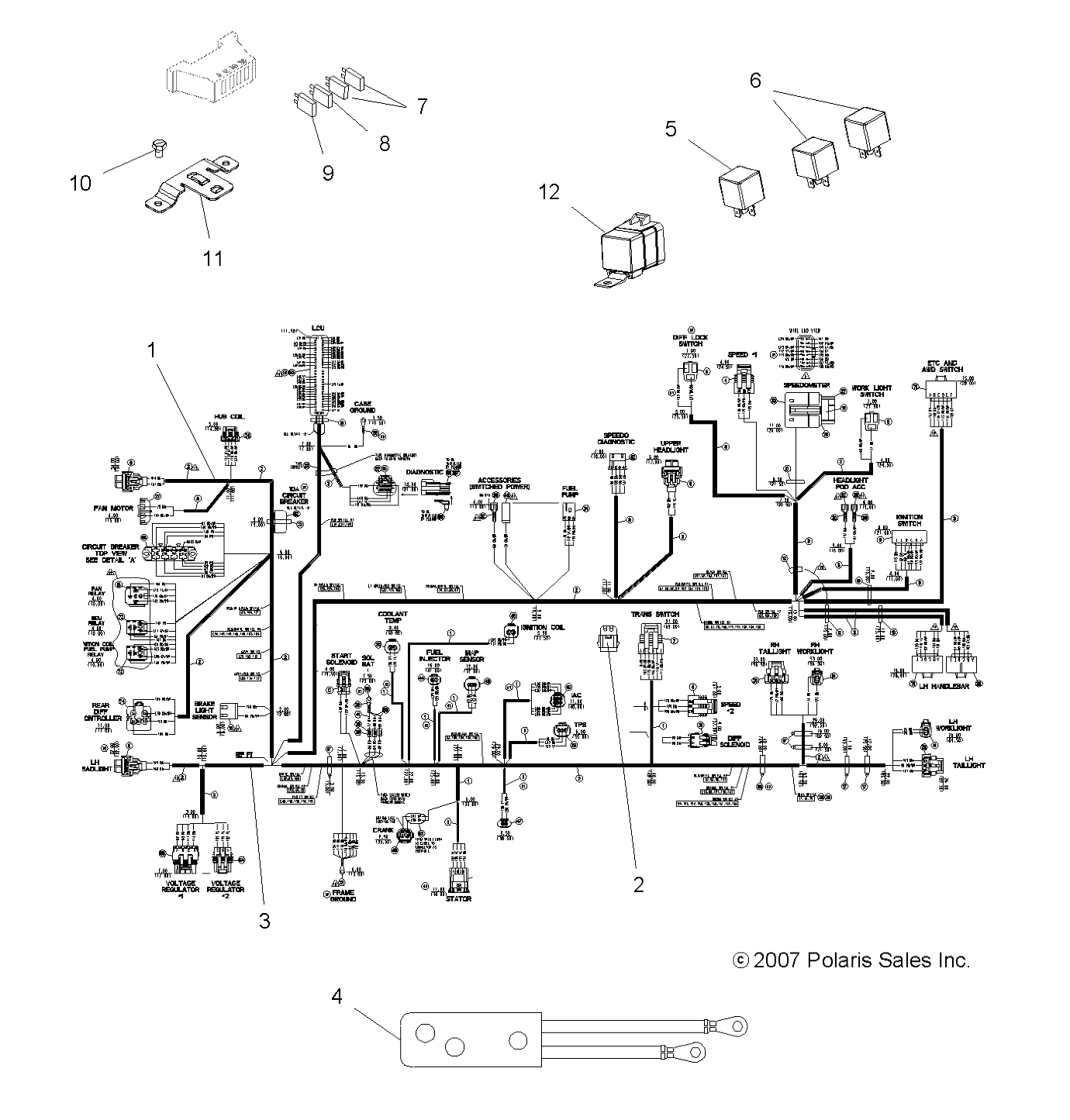 Part Number : 4010948 MICRO RELAY 35A