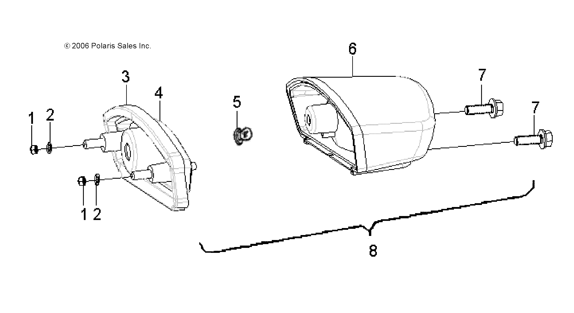 Part Number : 0455424 SOCKET-TAILLIGHT YOUTH