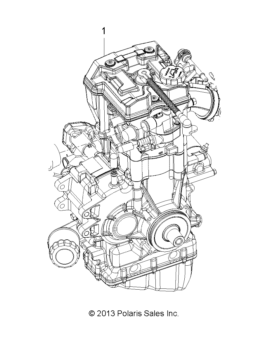 Part Number : 2205748 LONG BLOCK KIT  ATV 570 ETC